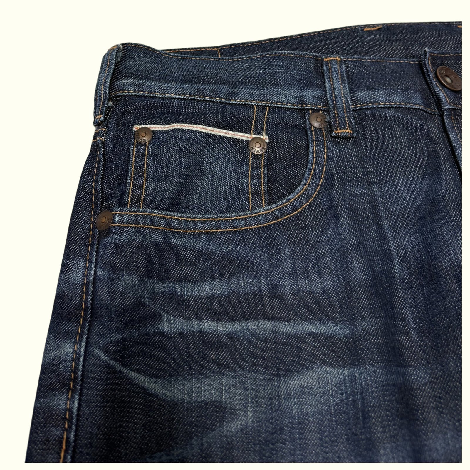 Edwin Jean Regular Homme 2000s Streetwear japonais – W30
