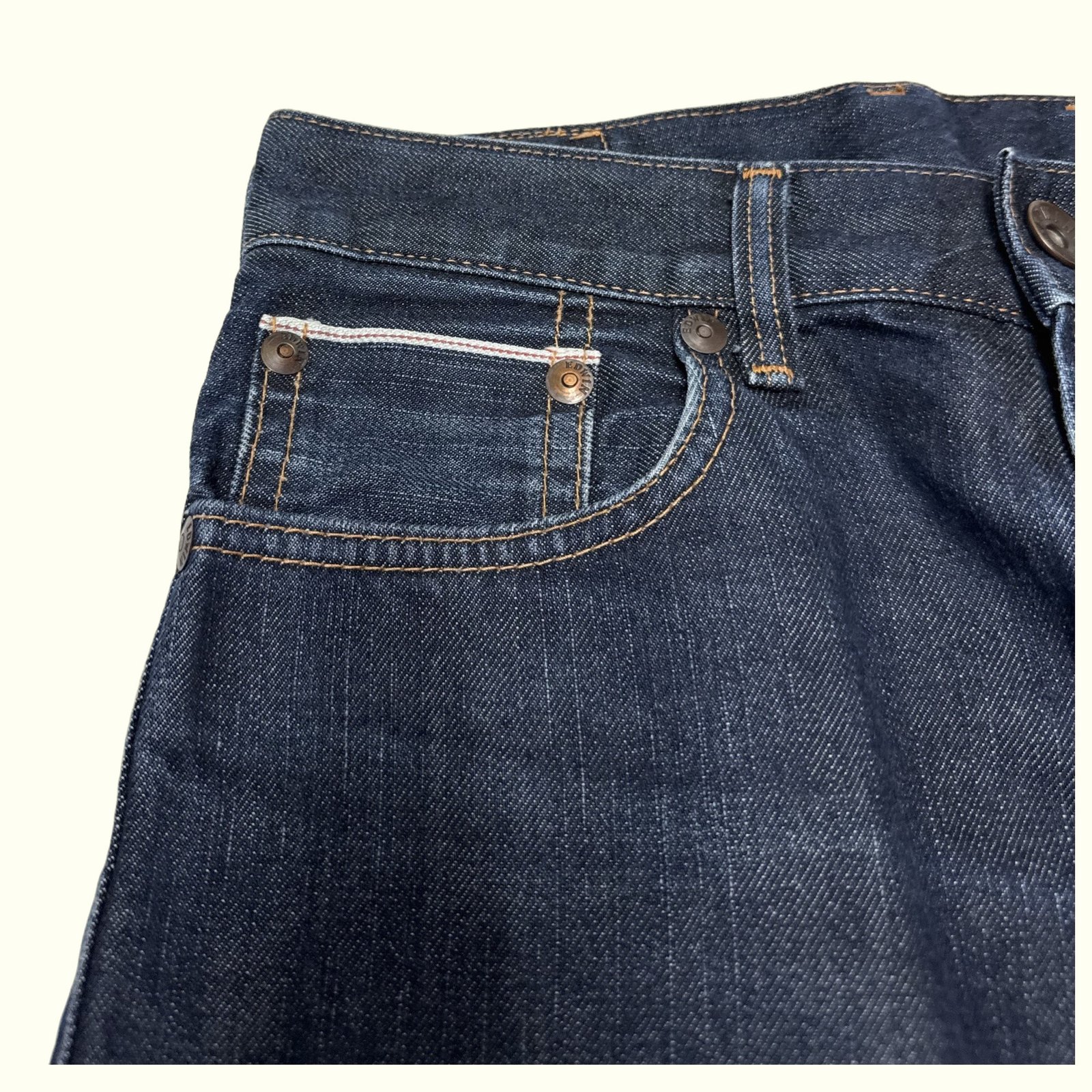 Edwin Jean Regular Homme 2000s Streetwear japonais – W28