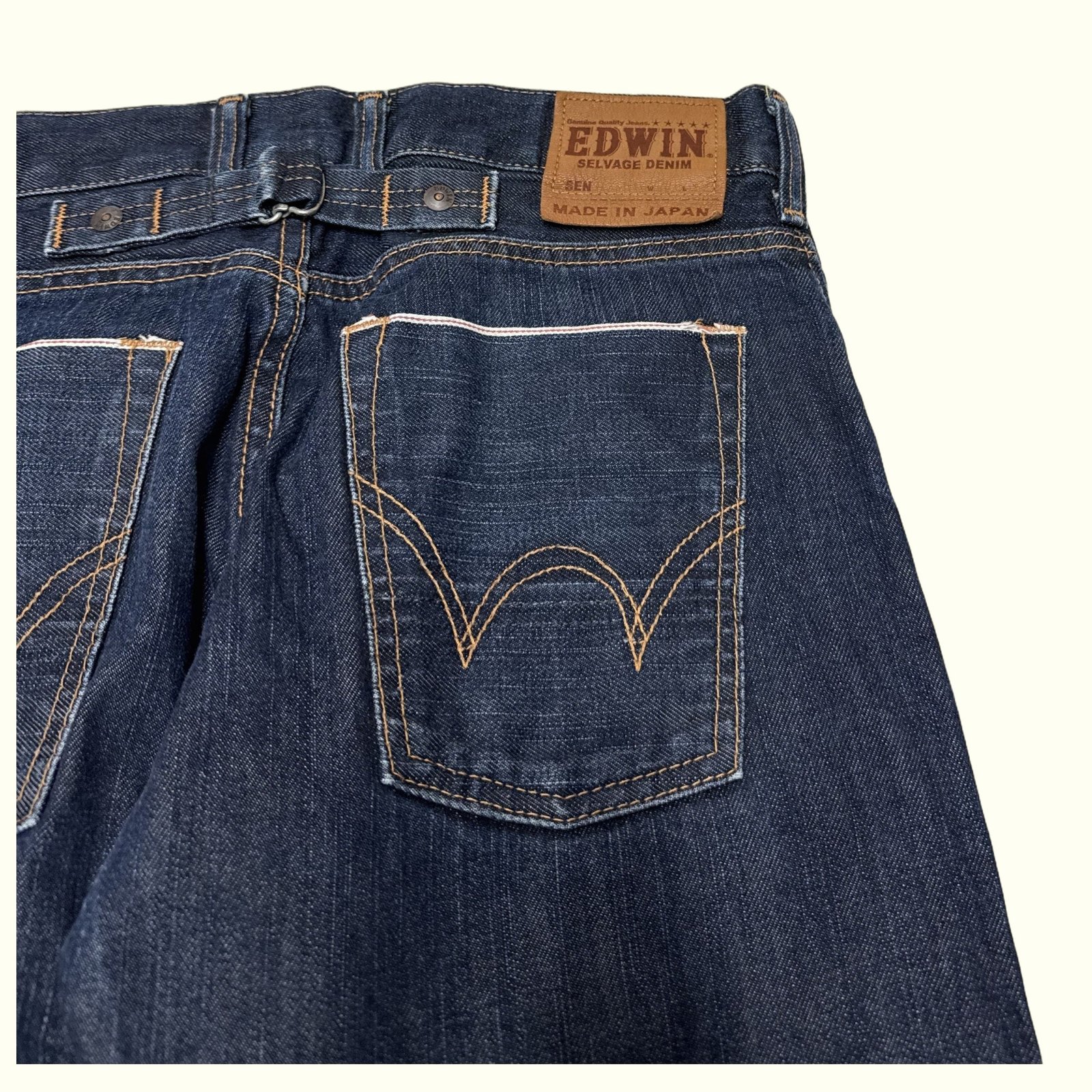 Edwin Jean Regular Homme 2000s Streetwear japonais – W28