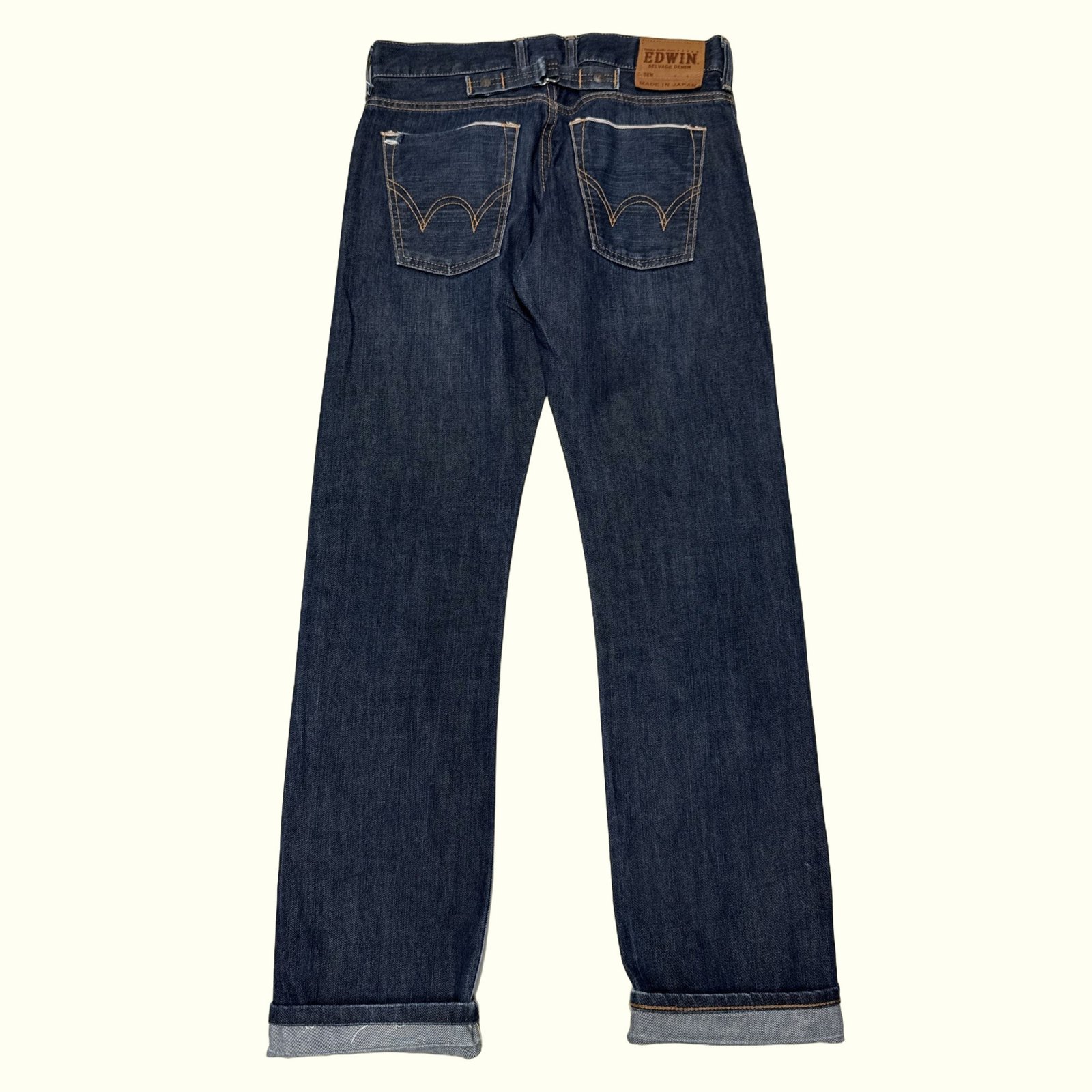 Edwin Jean Regular Homme 2000s Streetwear japonais – W28