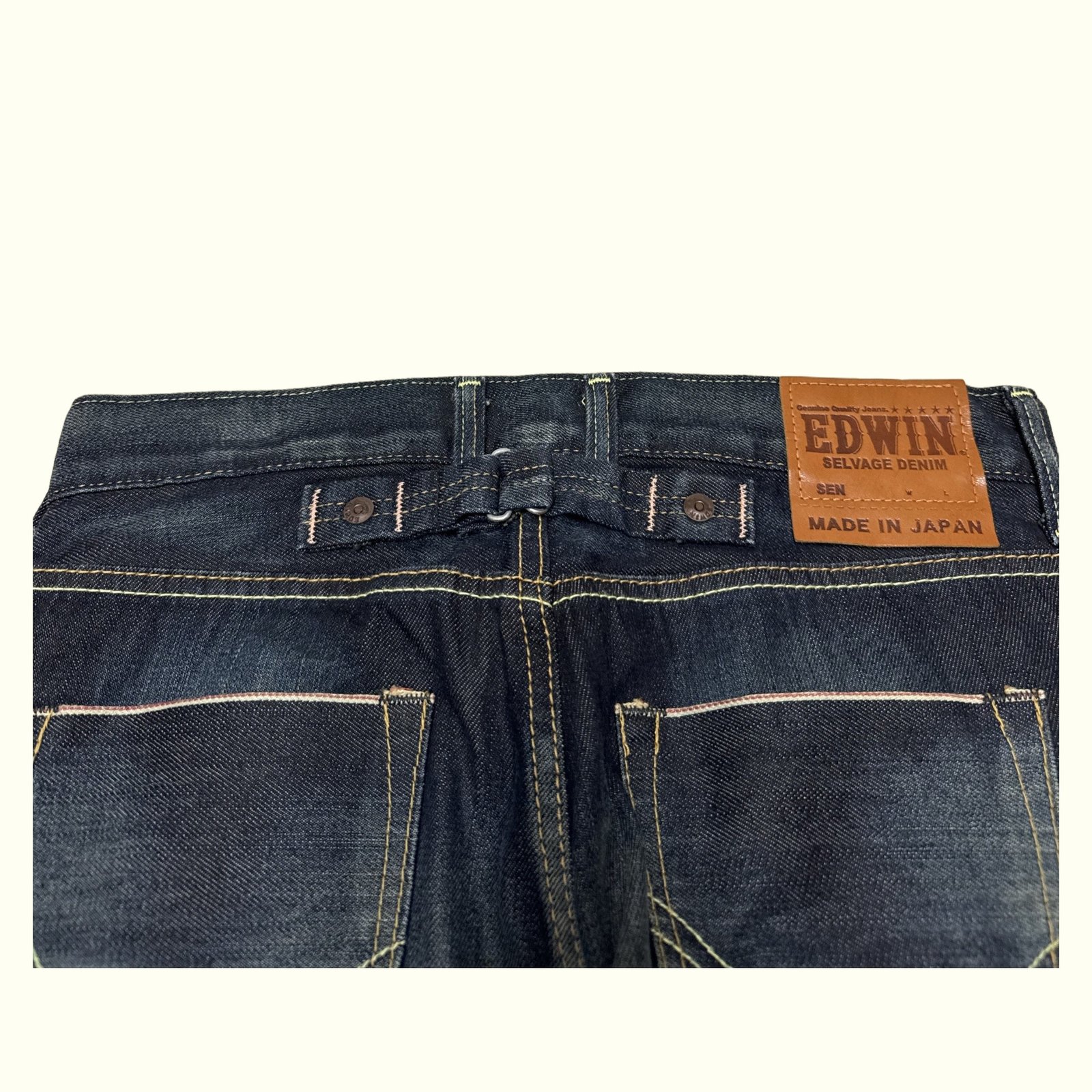 Edwin Jean Regular Homme 2000s Streetwear japonais – W28