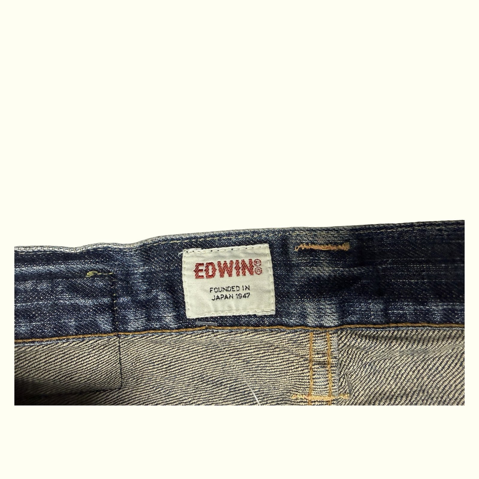 Edwin Jean Regular Homme 2000s Streetwear japonais – W29