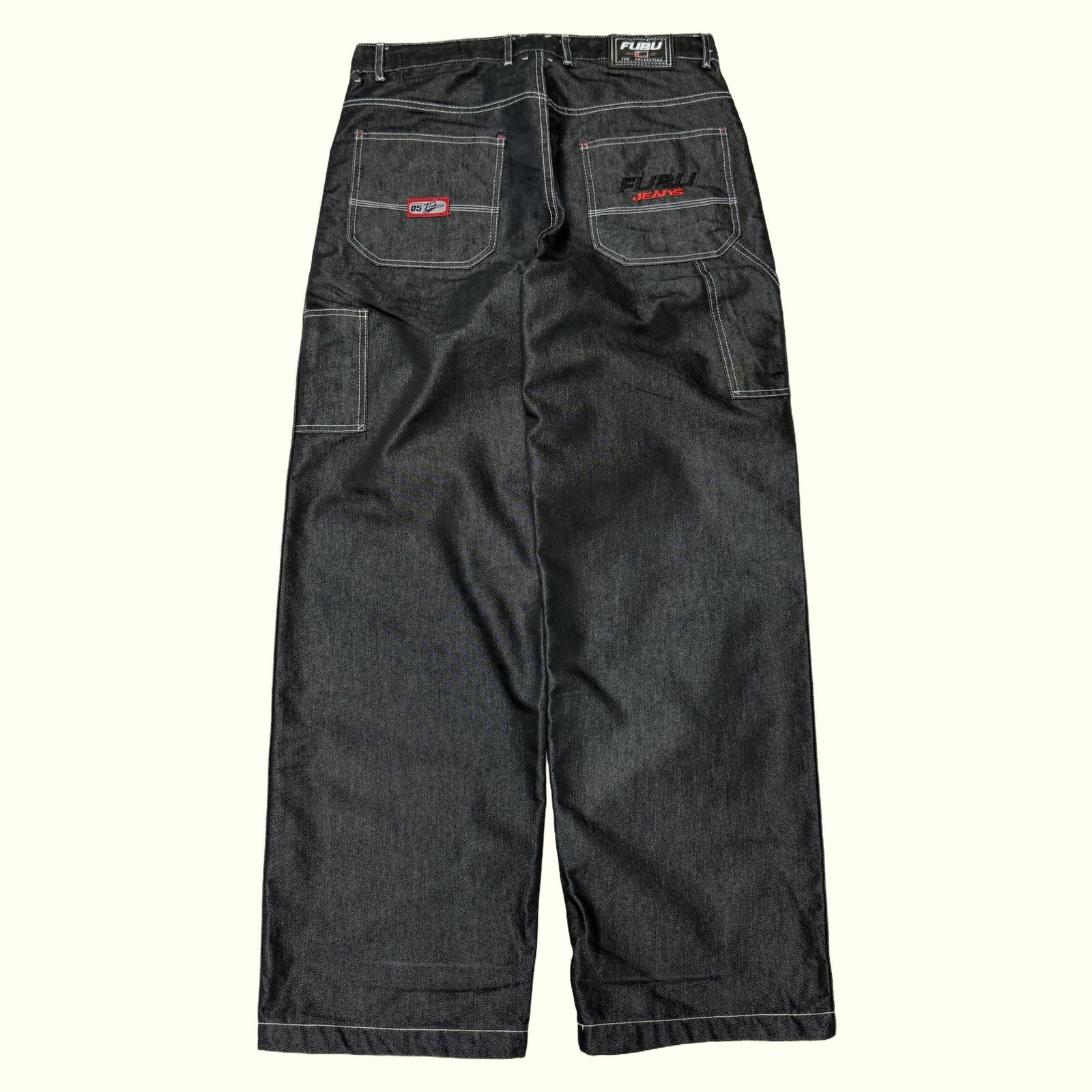 Fubu Jean Baggy Homme 1990s Streetwear – W34