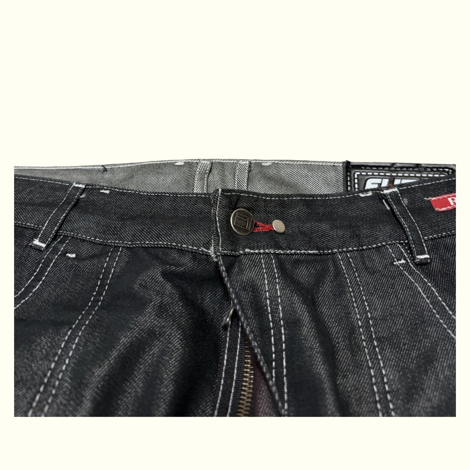 Fubu Jean Baggy Homme 1990s Streetwear – W34