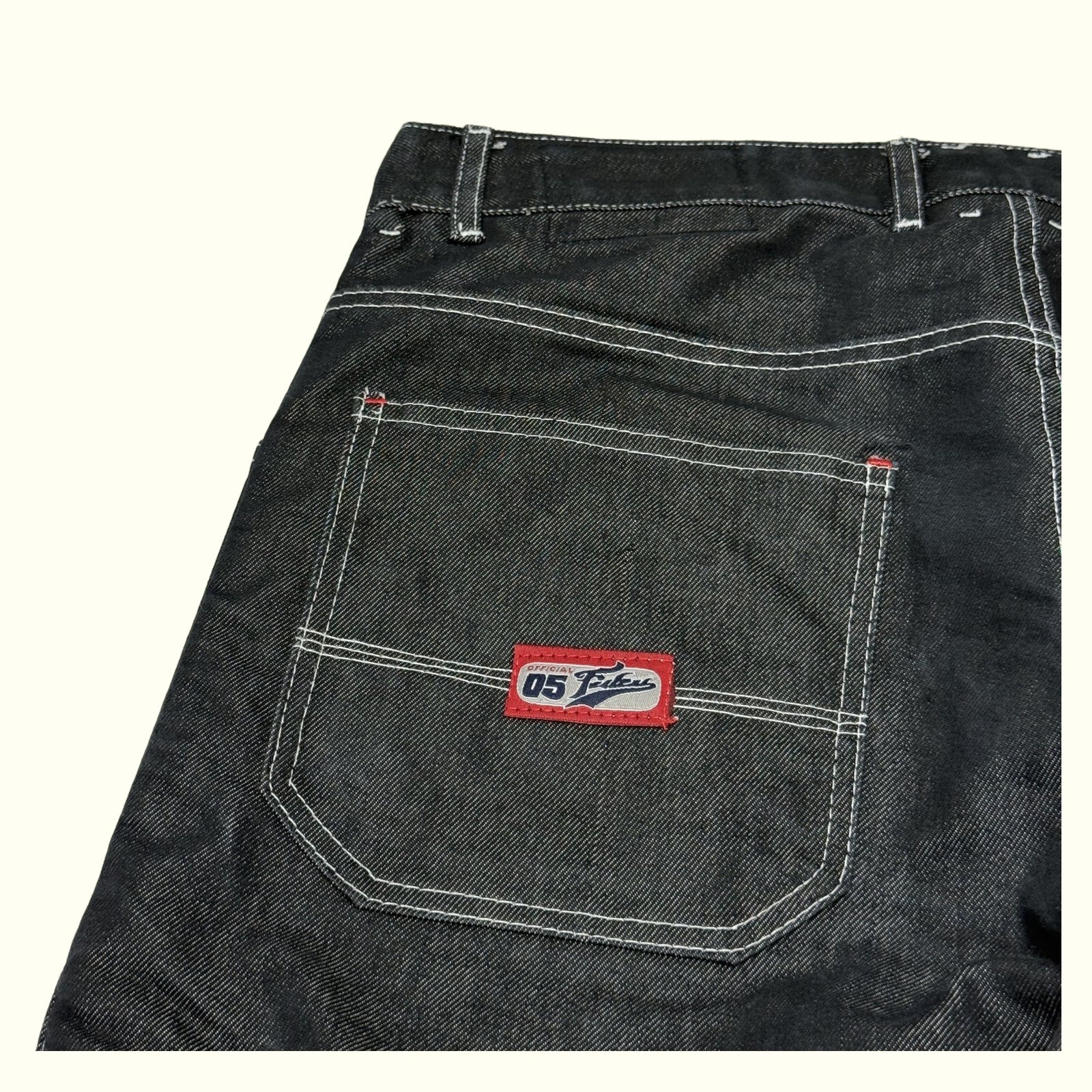 Fubu Jean Baggy Homme 1990s Streetwear – W34