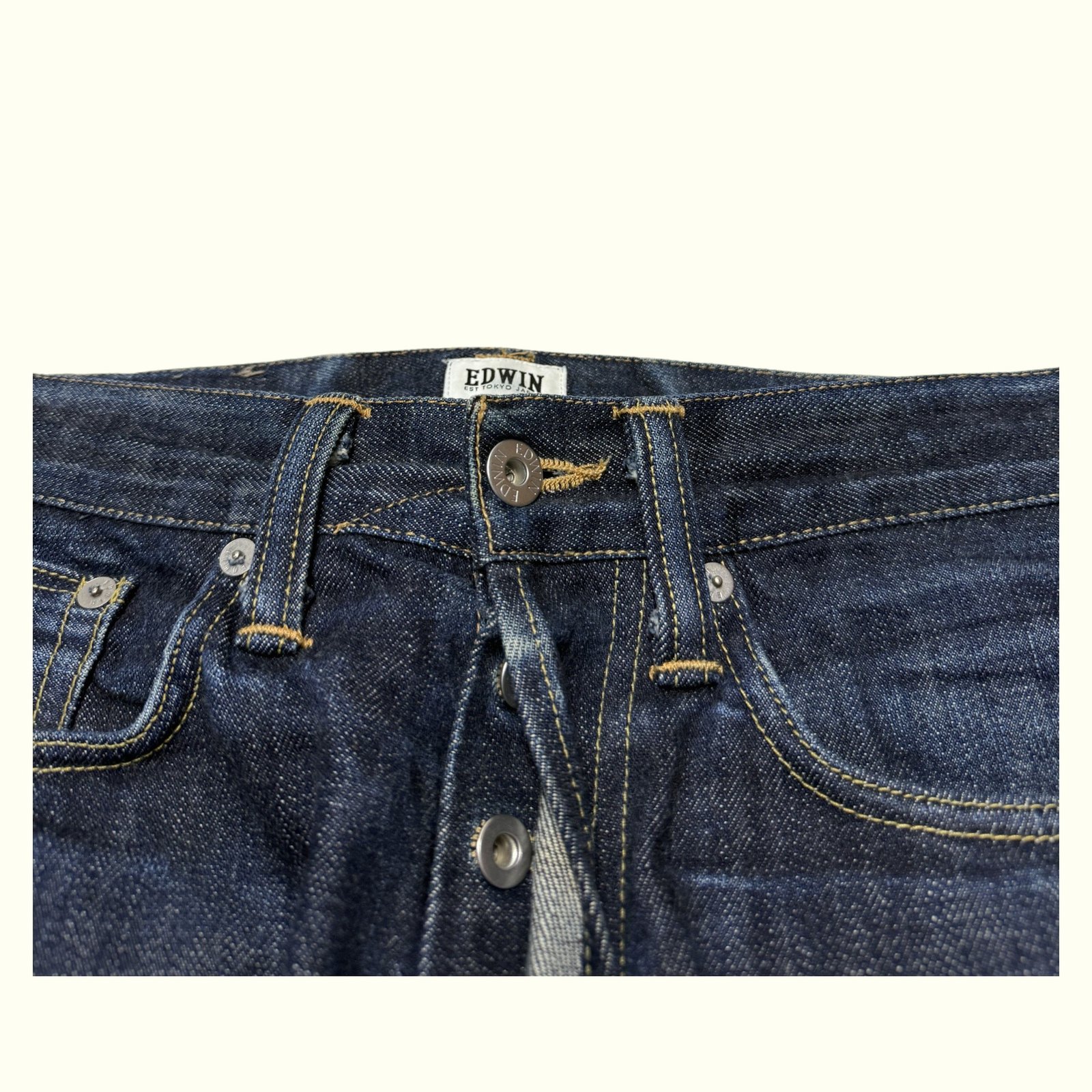 Edwin Jean Large Homme Streetwear japonais – W28