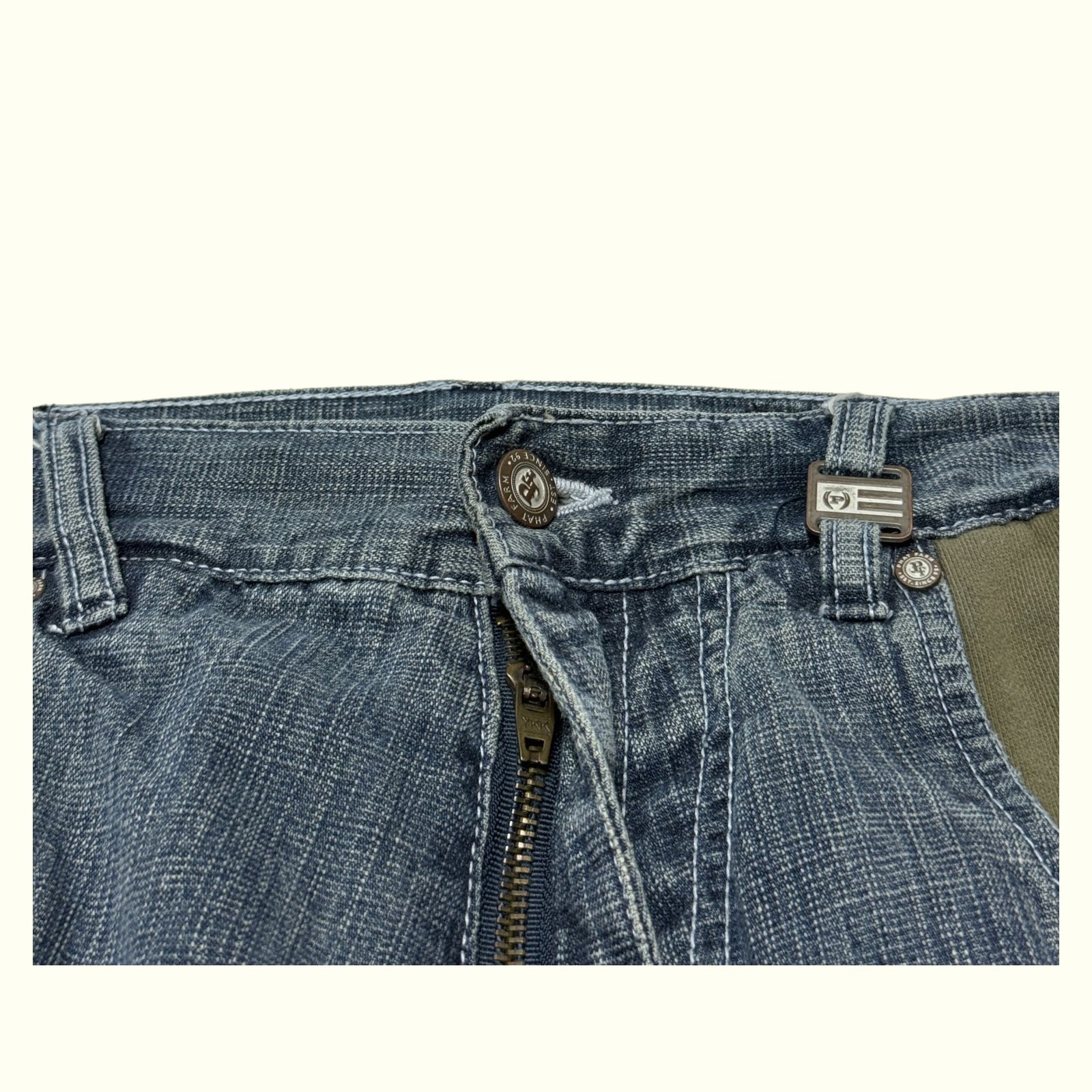 Phat Farm Jean Baggy Homme 2000s Y2K – W36