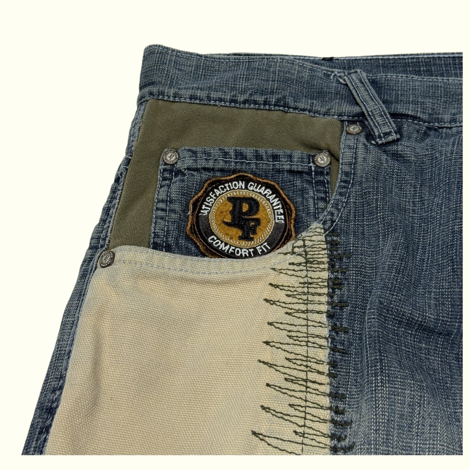 Phat Farm Jean Baggy Homme 2000s Y2K – W36
