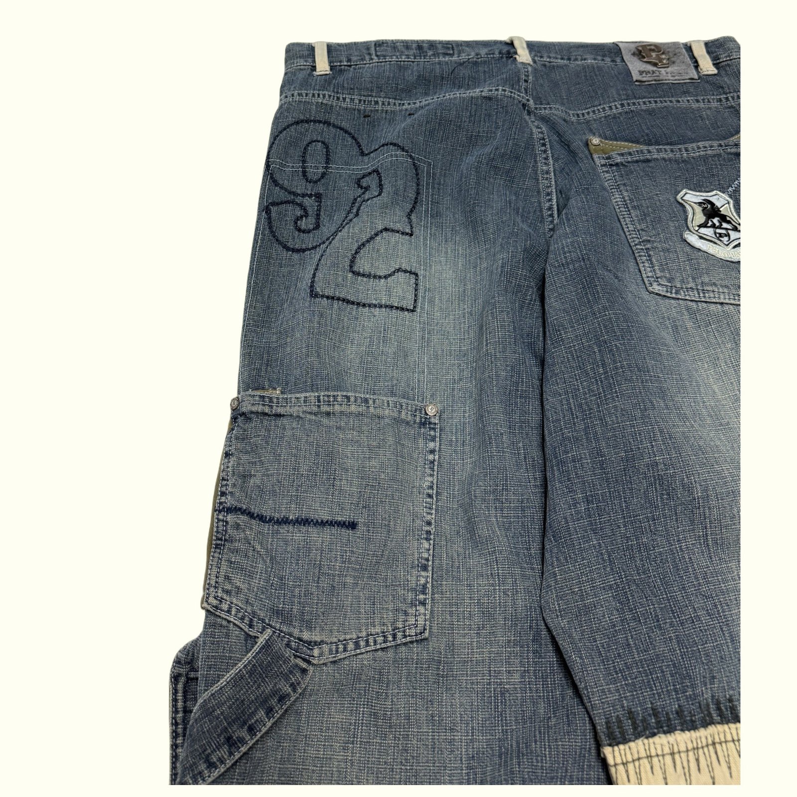 Phat Farm Jean Baggy Homme 2000s Y2K – W36