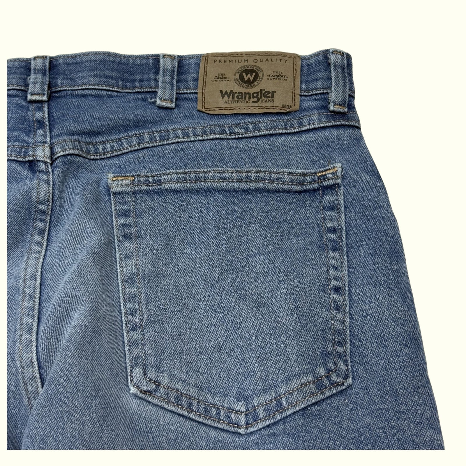 Wrangler Jean Regular Homme 2000s Workwear – W34