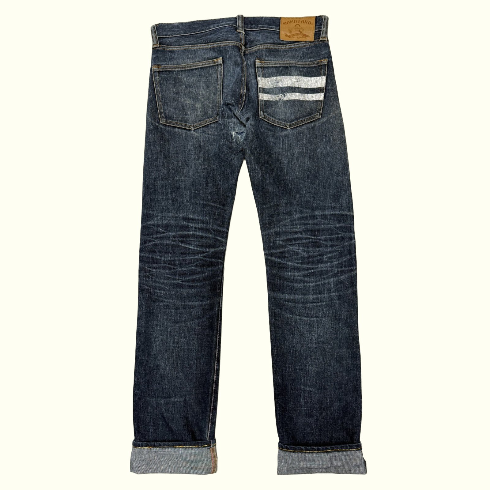Momotaro Jeans Jean Regular Homme Streetwear japonais – W29