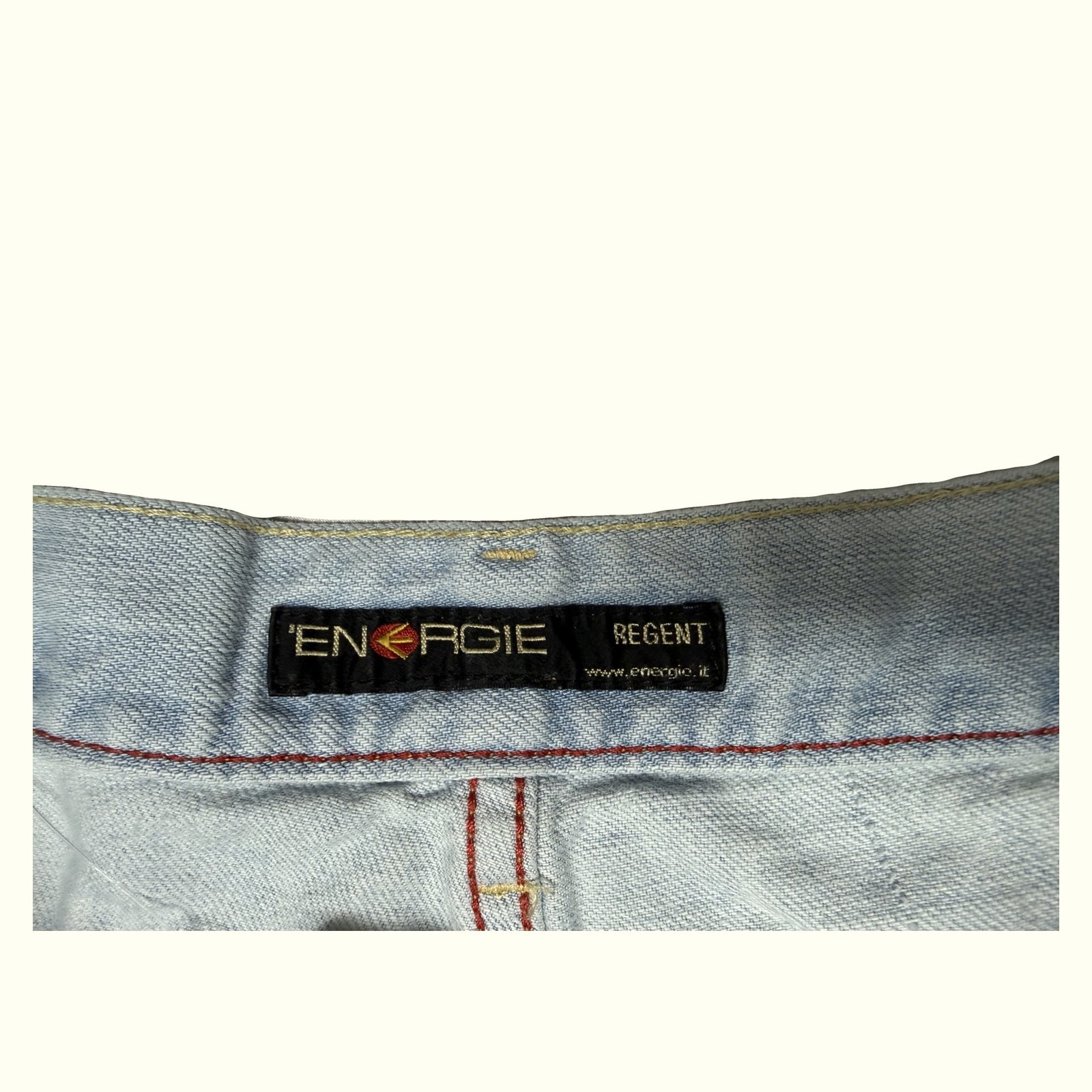 Energie Jean Relaxed Homme 2000s Y2K – W33
