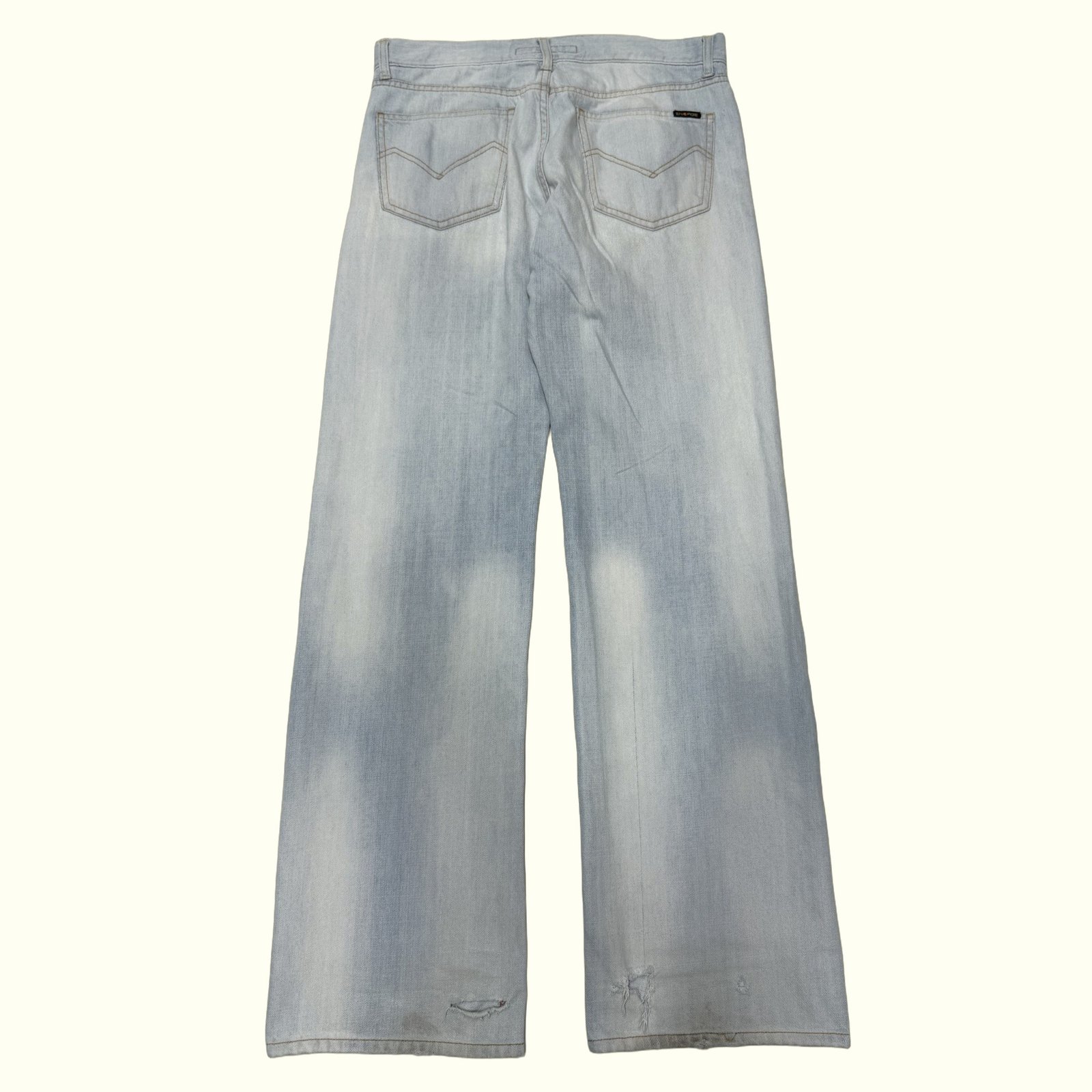 Energie Jean Relaxed Homme 2000s Y2K – W33