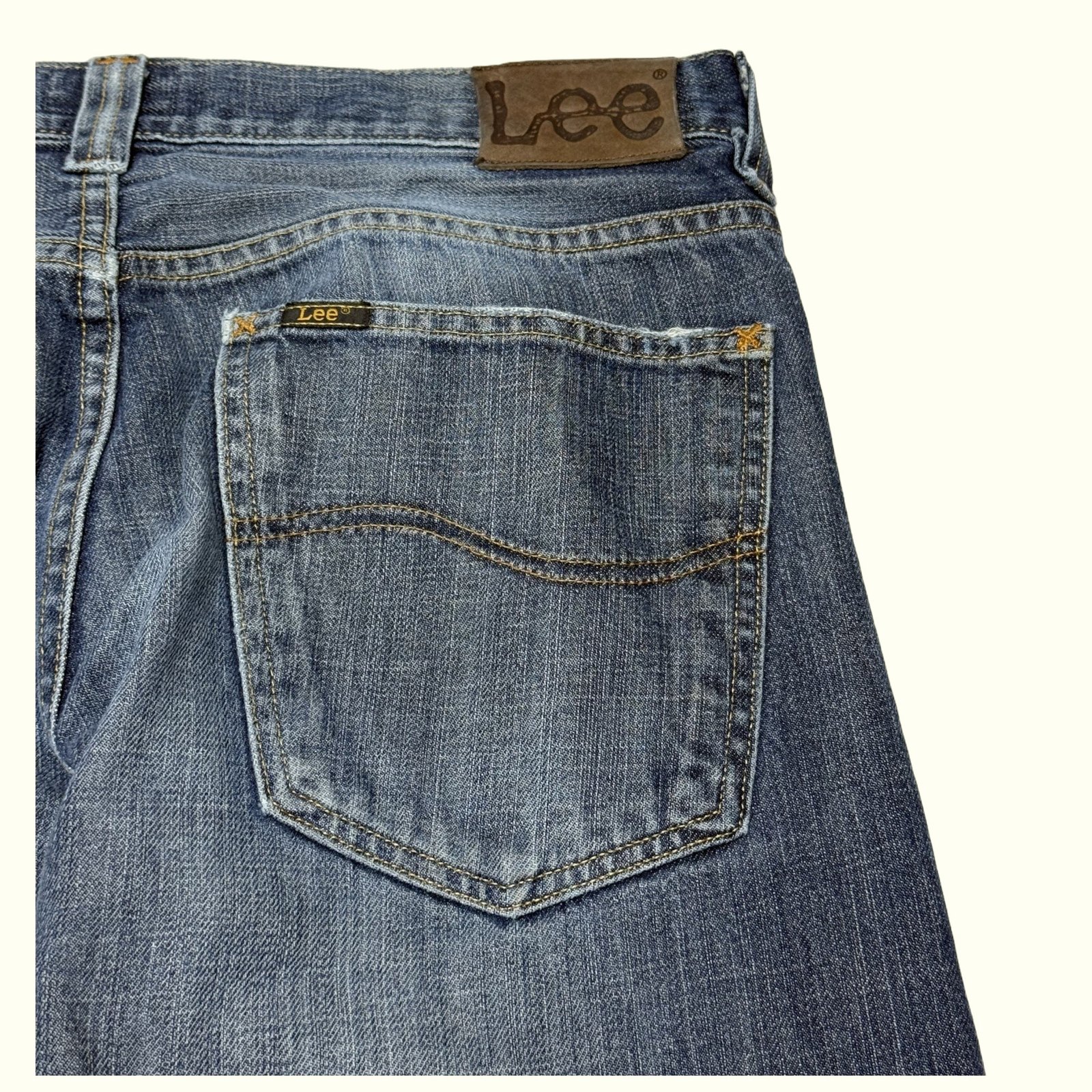 Lee Jean Regular Homme 2000s Workwear – W33
