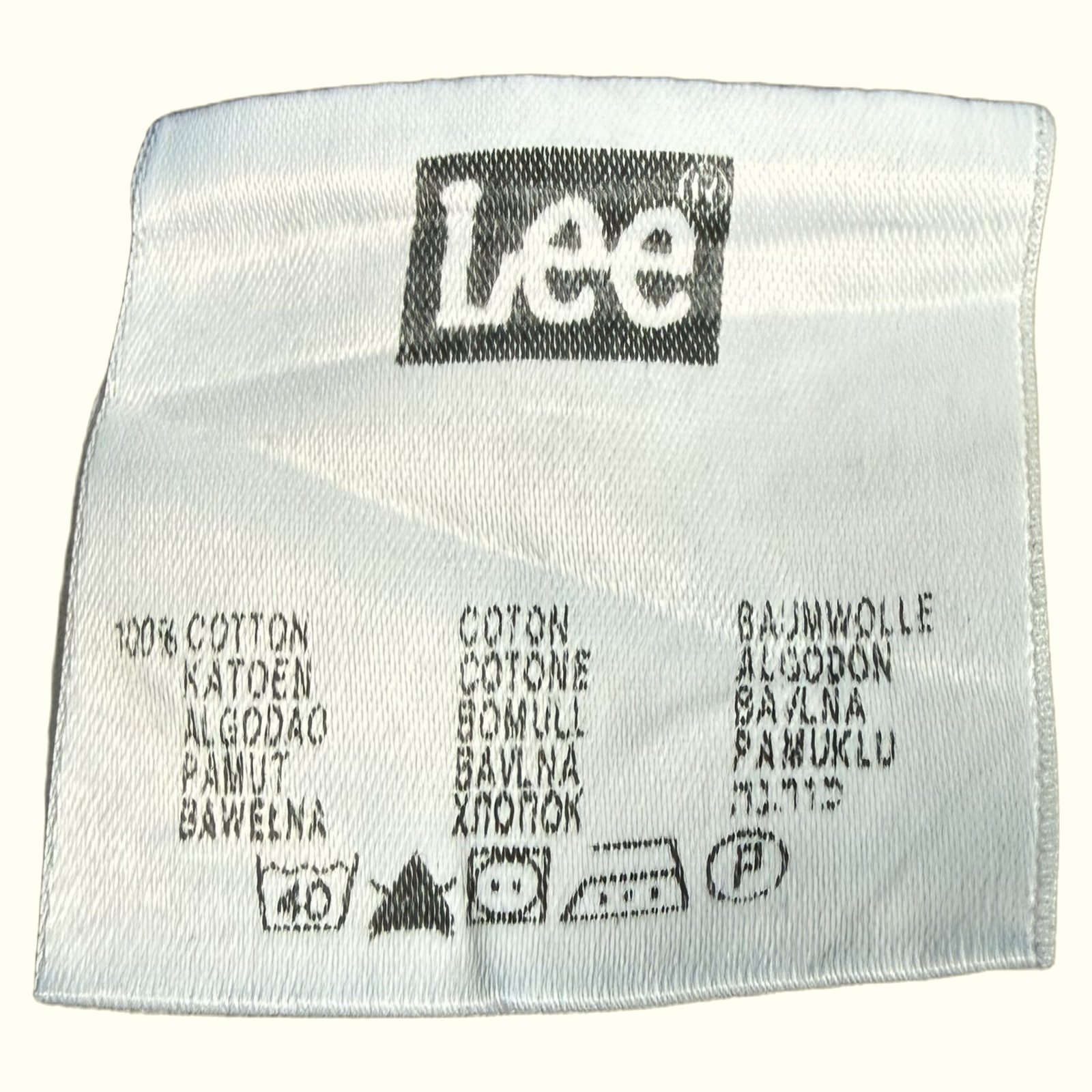 Lee Jean Regular Homme 2000s Workwear – W33