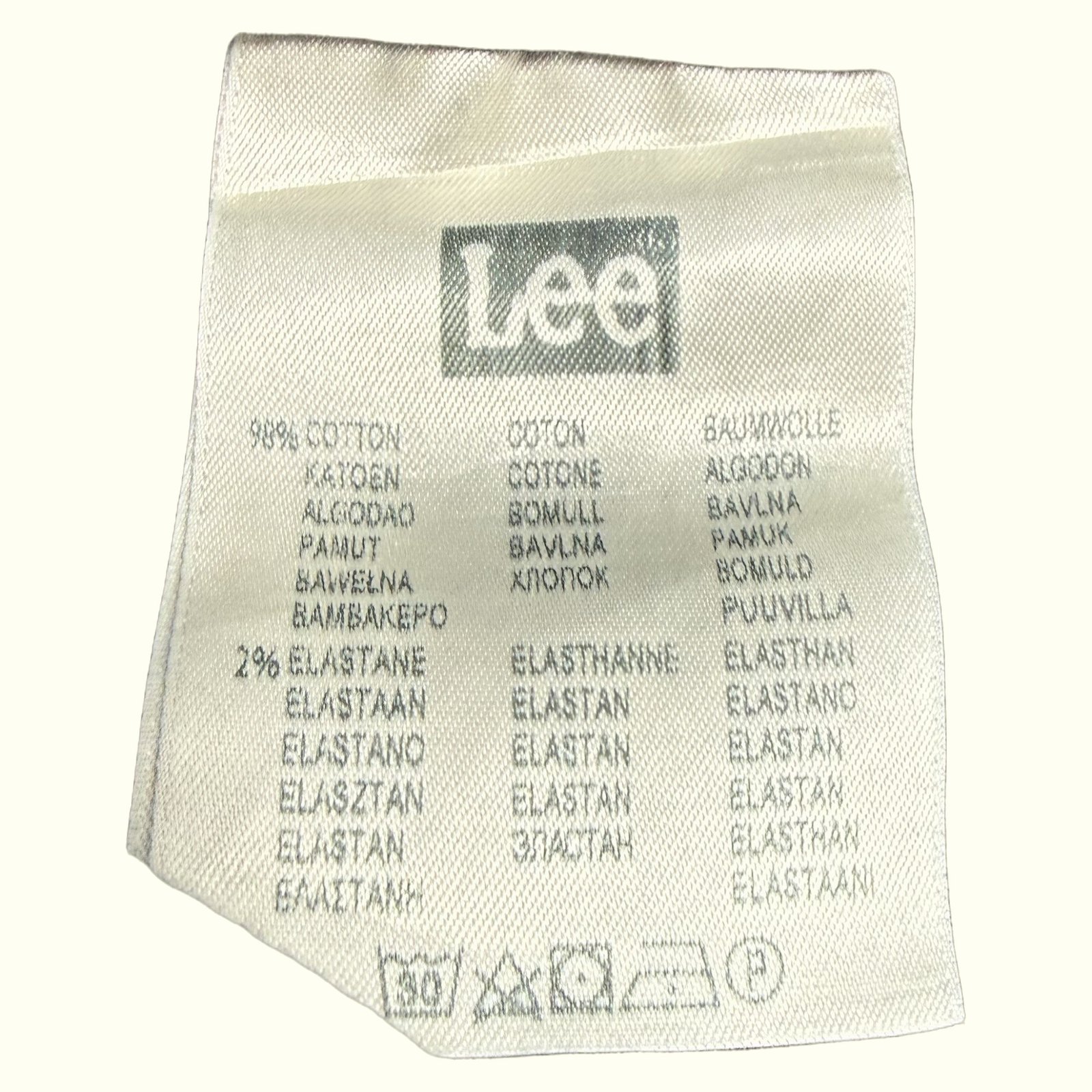 Lee Jean Slim Homme Normcore – W30