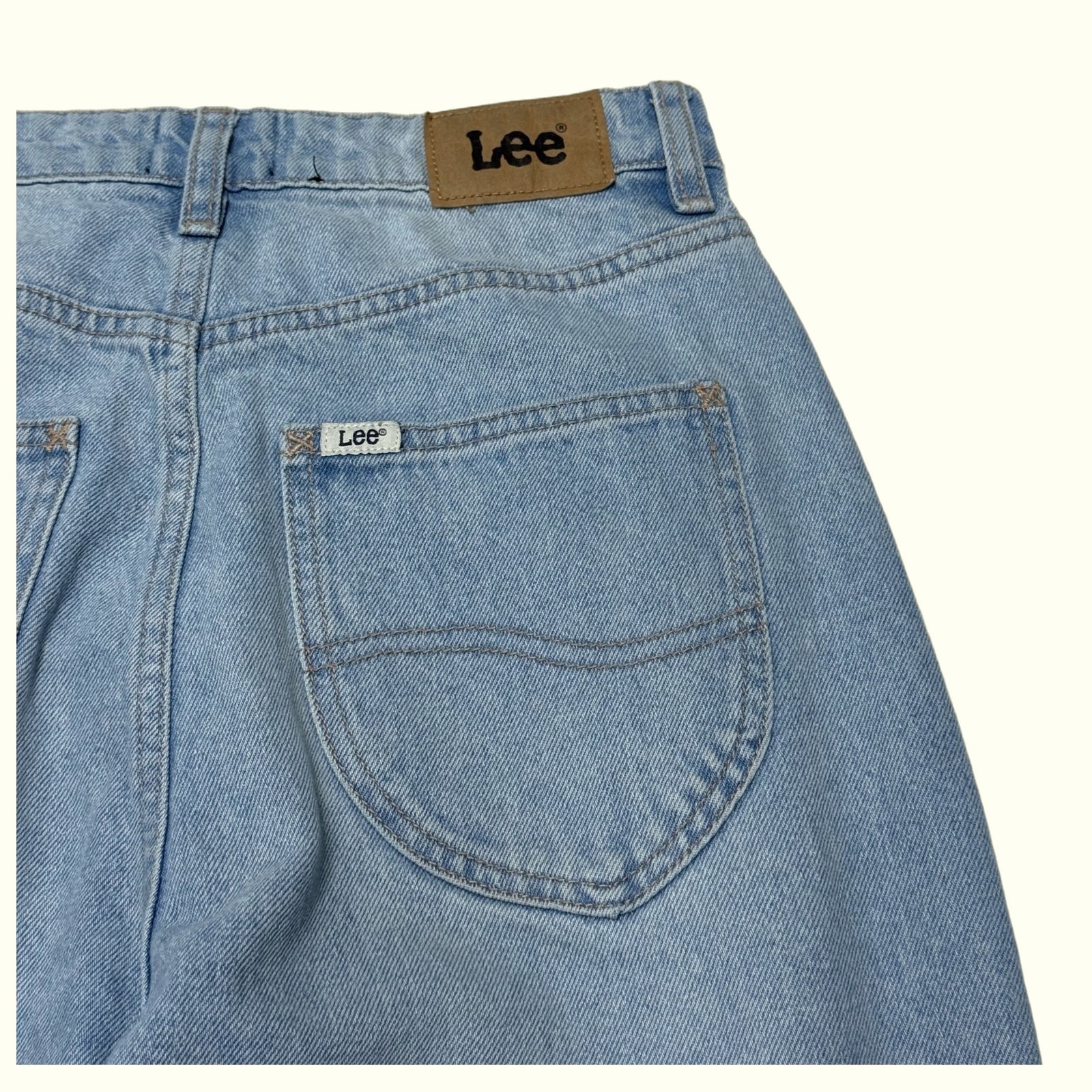 Lee Jean Baggy Femme 2000s Y2K – W26