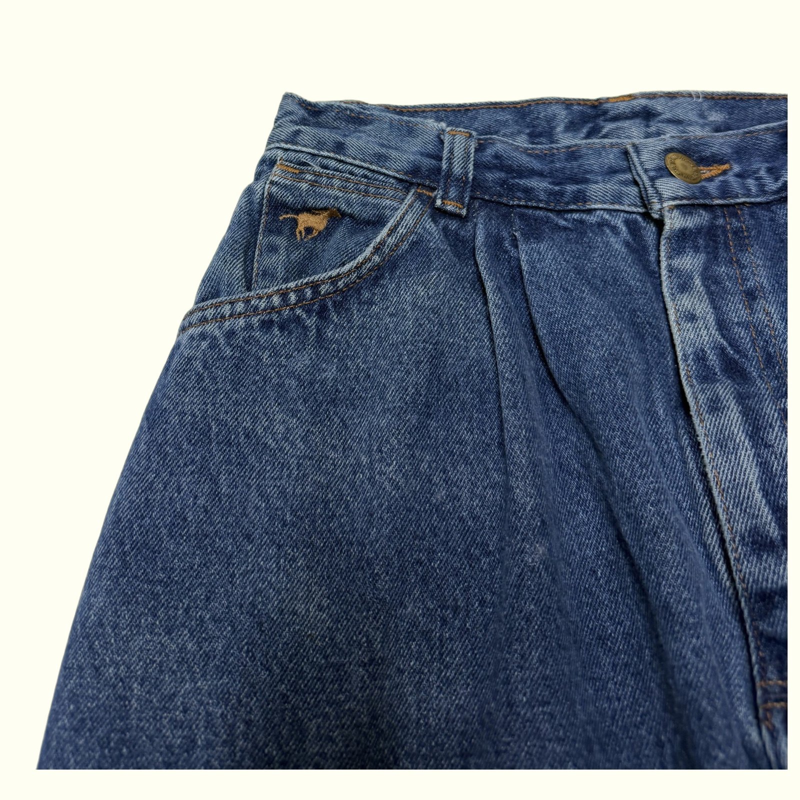 Wrangler Jean Relaxed Femme 1990s Vintage – W24