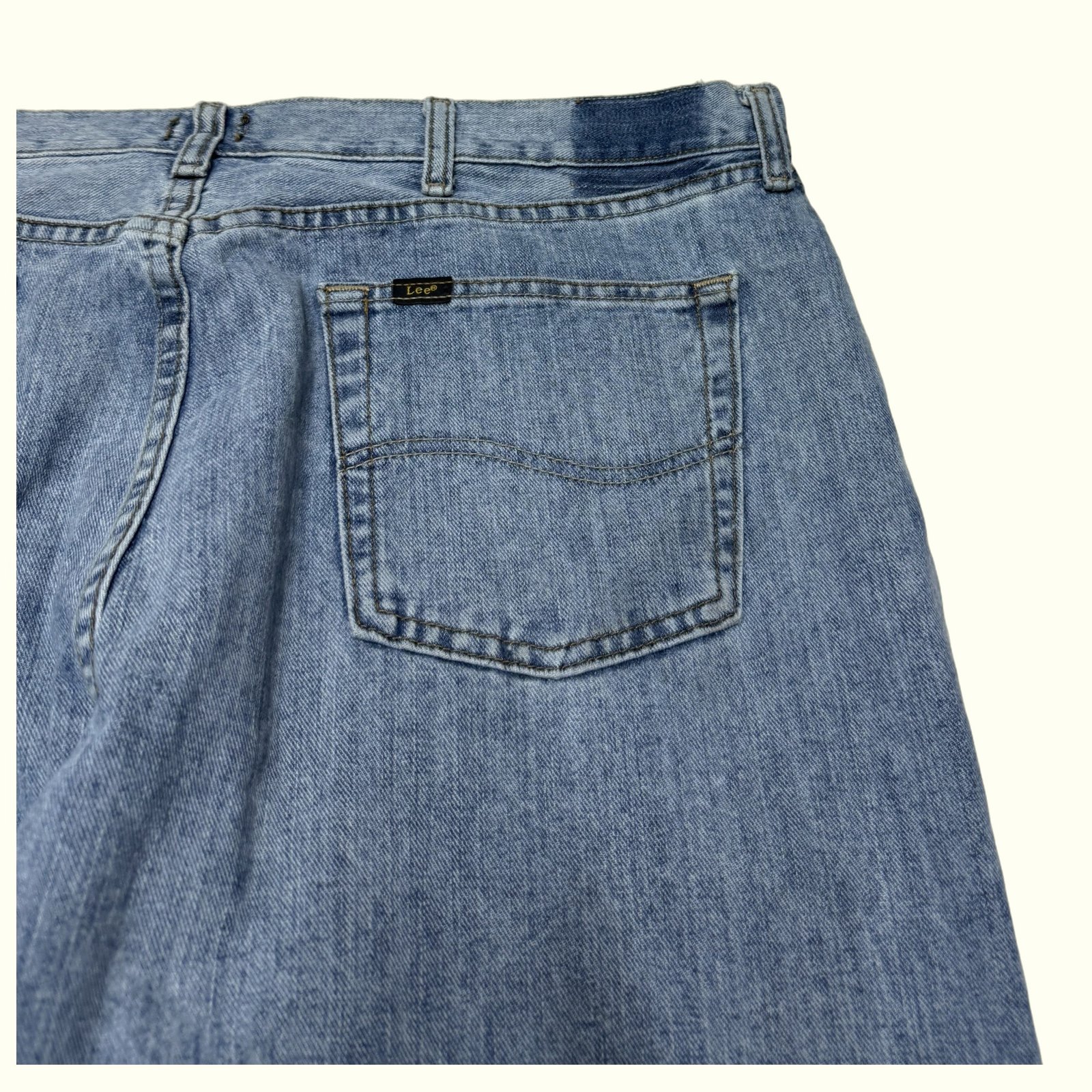 Lee Jean Regular Homme 2000s Normcore – W38