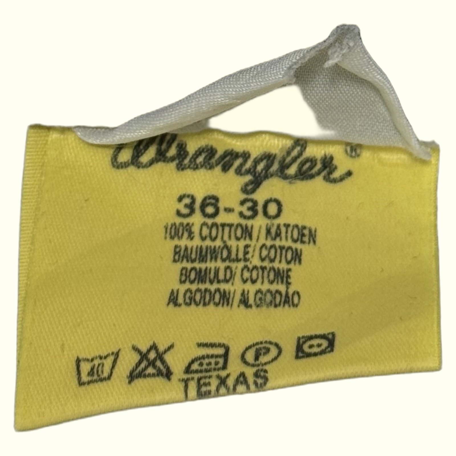 Wrangler Jean Regular Homme 1990s Western – W36