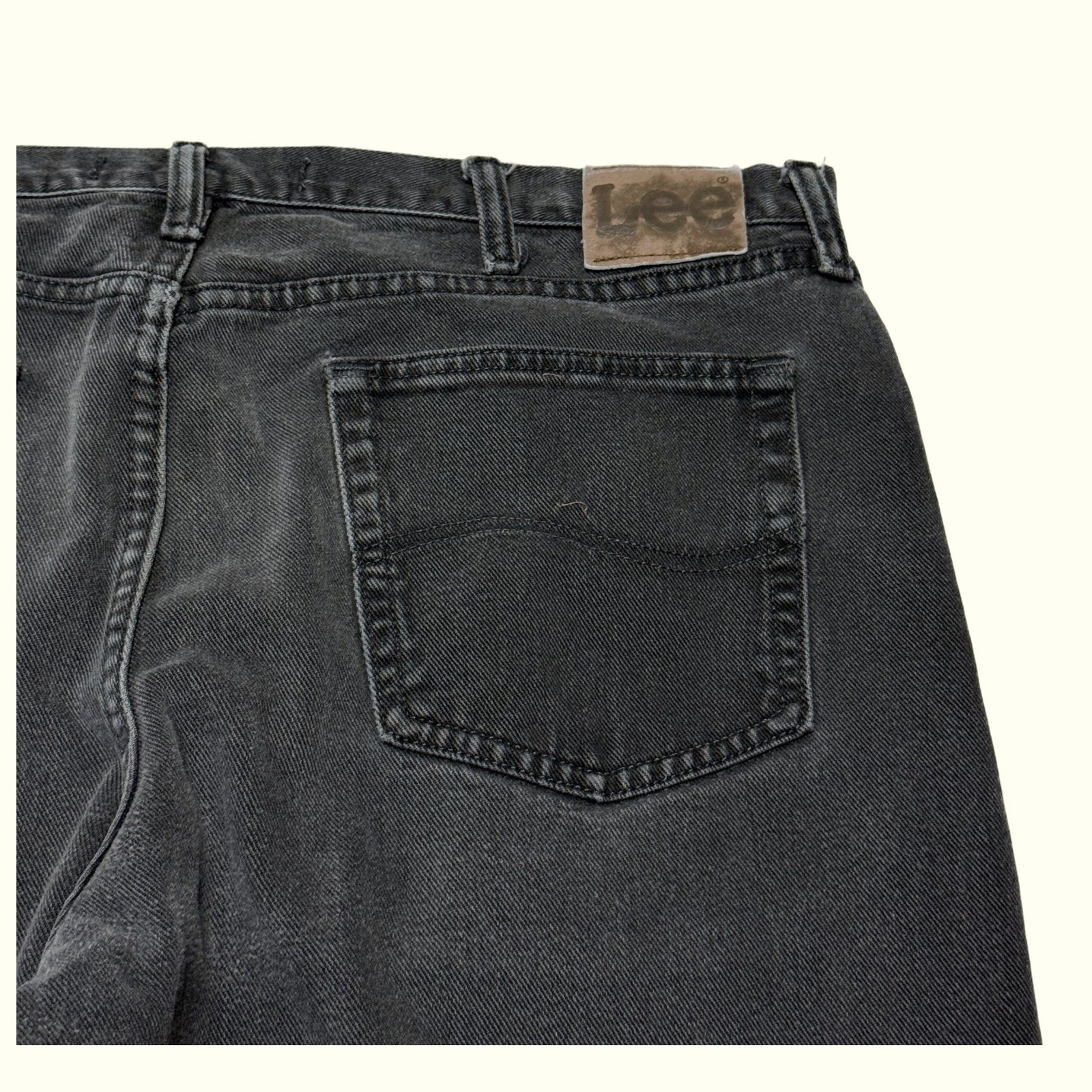 Lee Jean Regular Homme 2000s Normcore – W38
