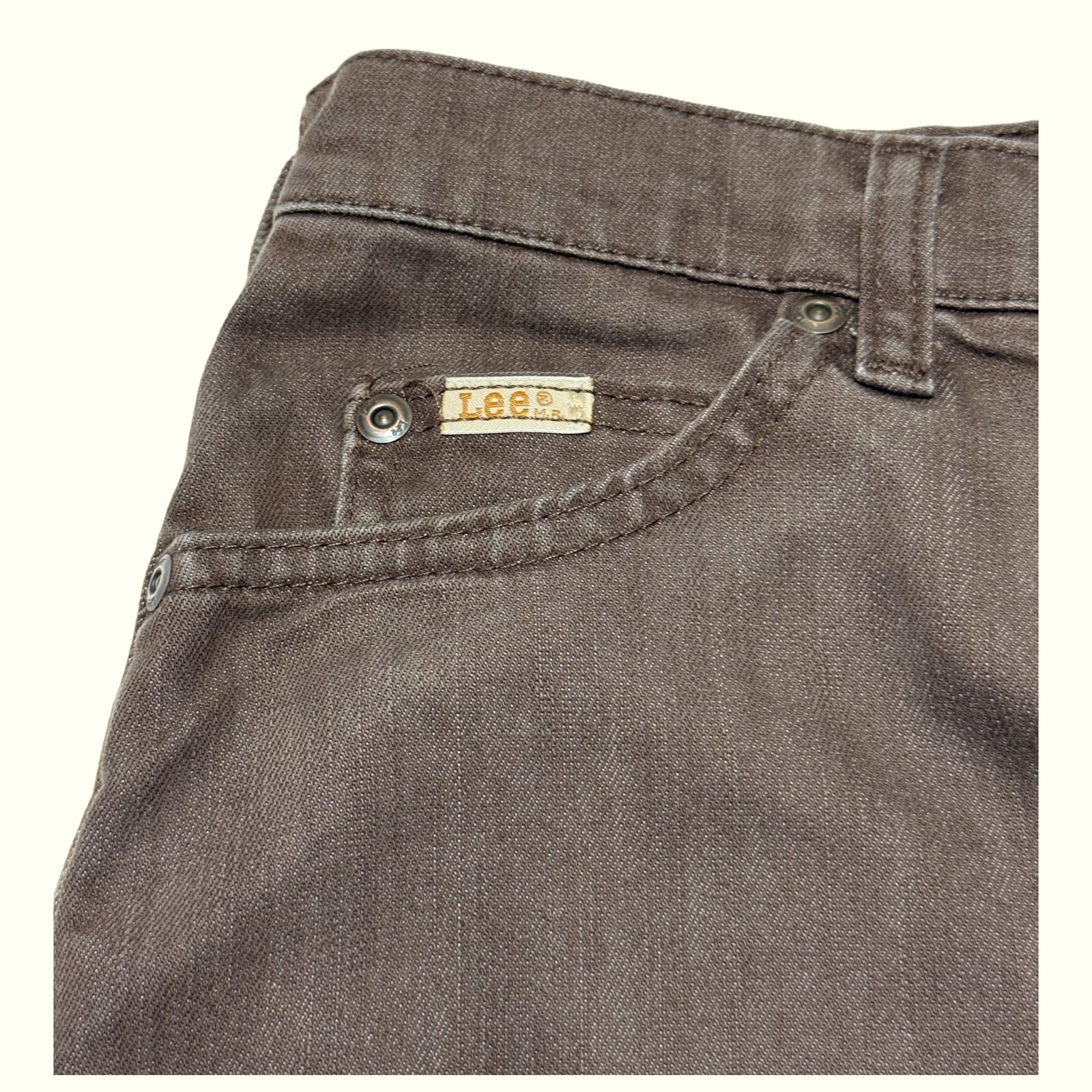 Lee Jean Regular Femme 1990s Vintage – W34