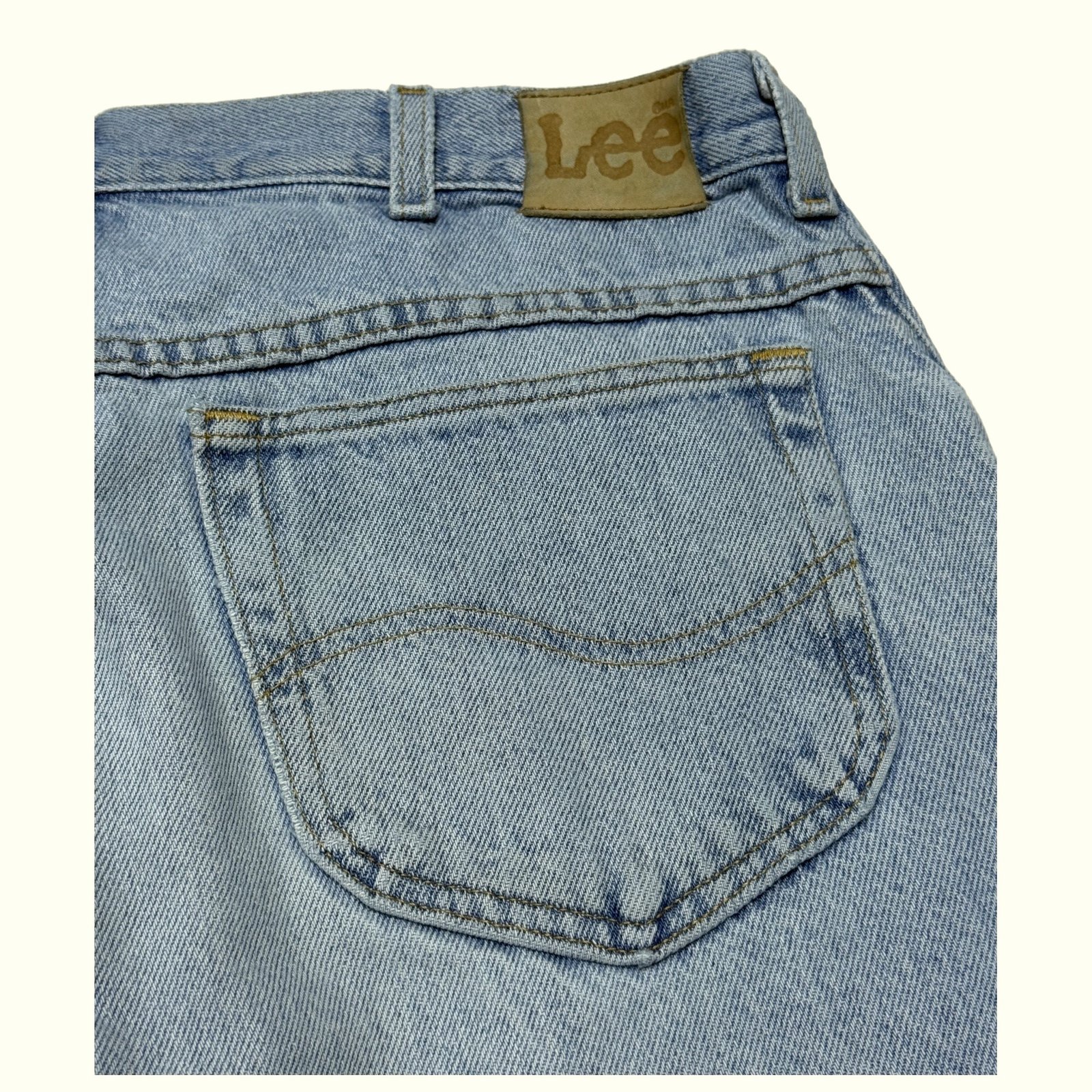 Lee Jean Regular Homme 1990s Vintage – W34
