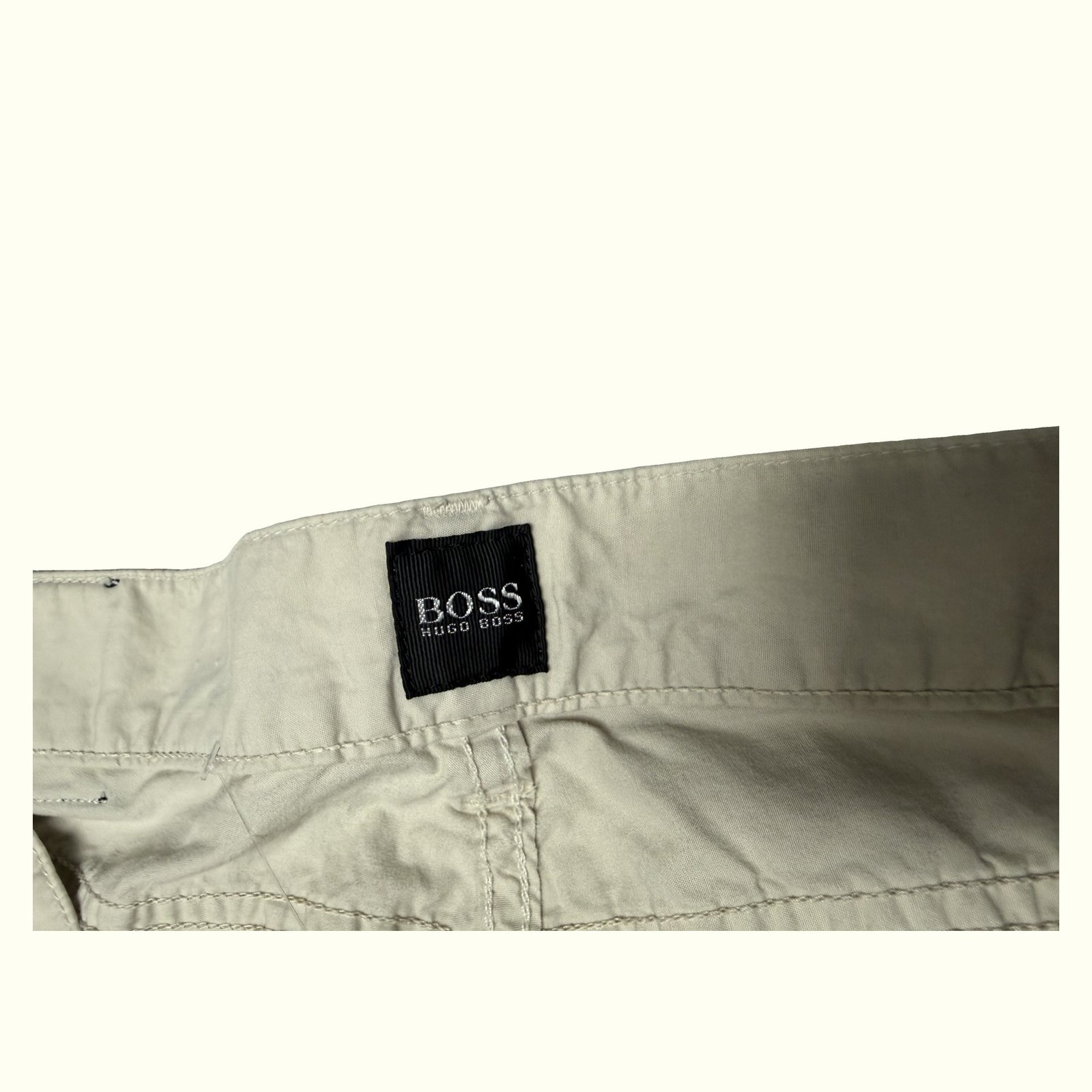 Hugo Boss Broek Regular Heren 2000s Minimalistisch – W33