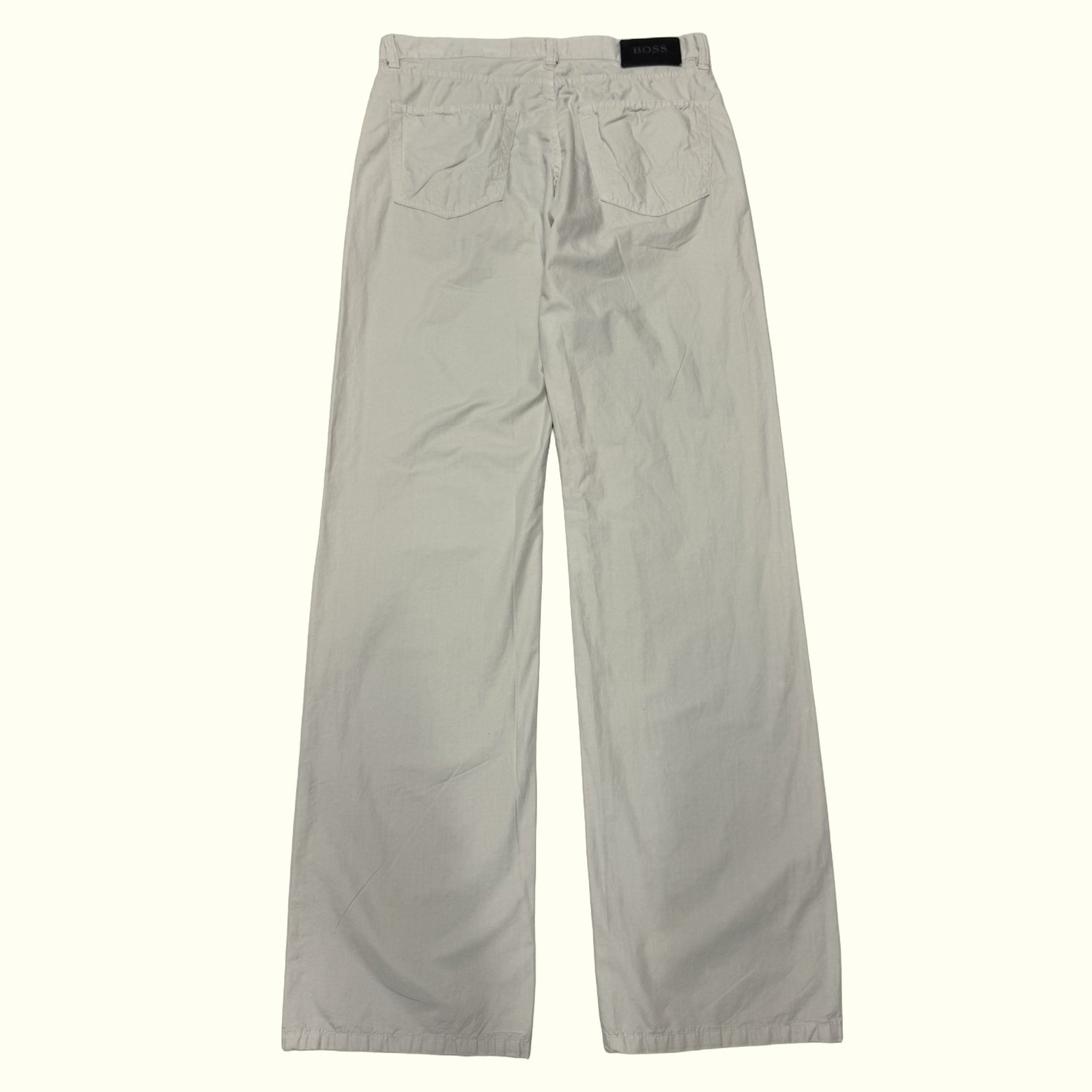 Hugo Boss Broek Regular Heren 2000s Minimalistisch – W33