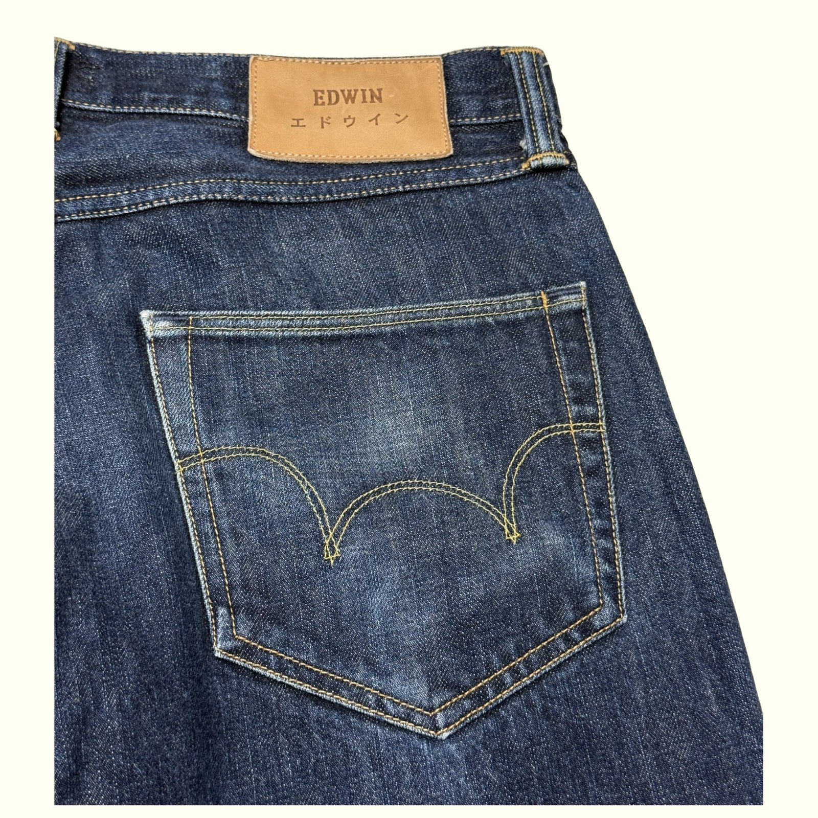 Edwin Jean Large Homme Streetwear japonais – W32