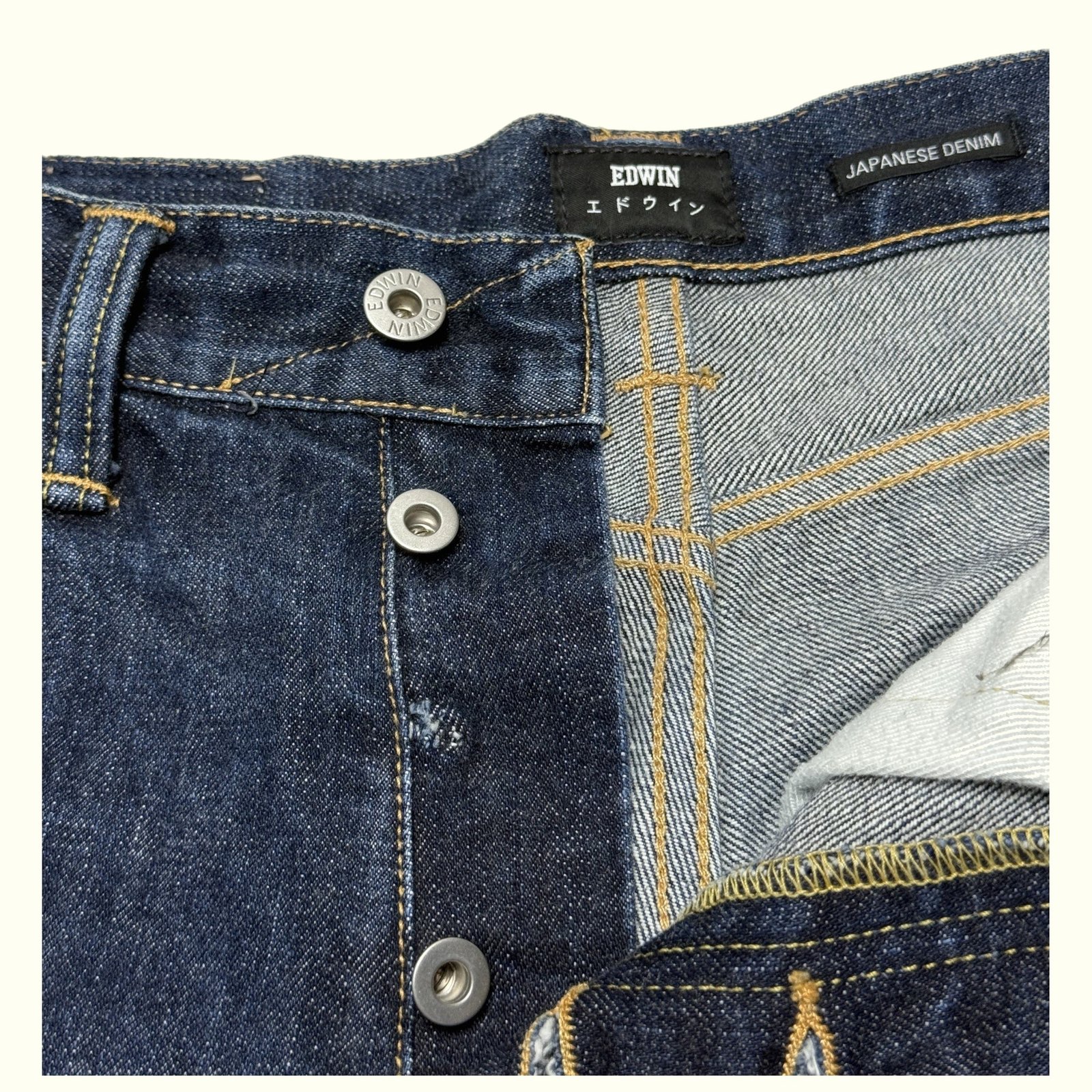 Edwin Jean Large Homme Streetwear japonais – W32