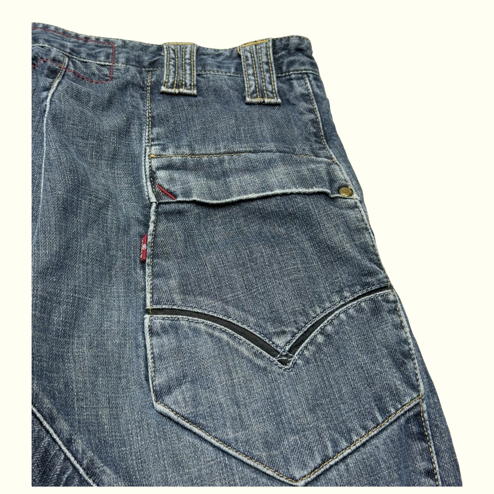Levi'S Jean Évasé Femme 2000s Y2K – W32