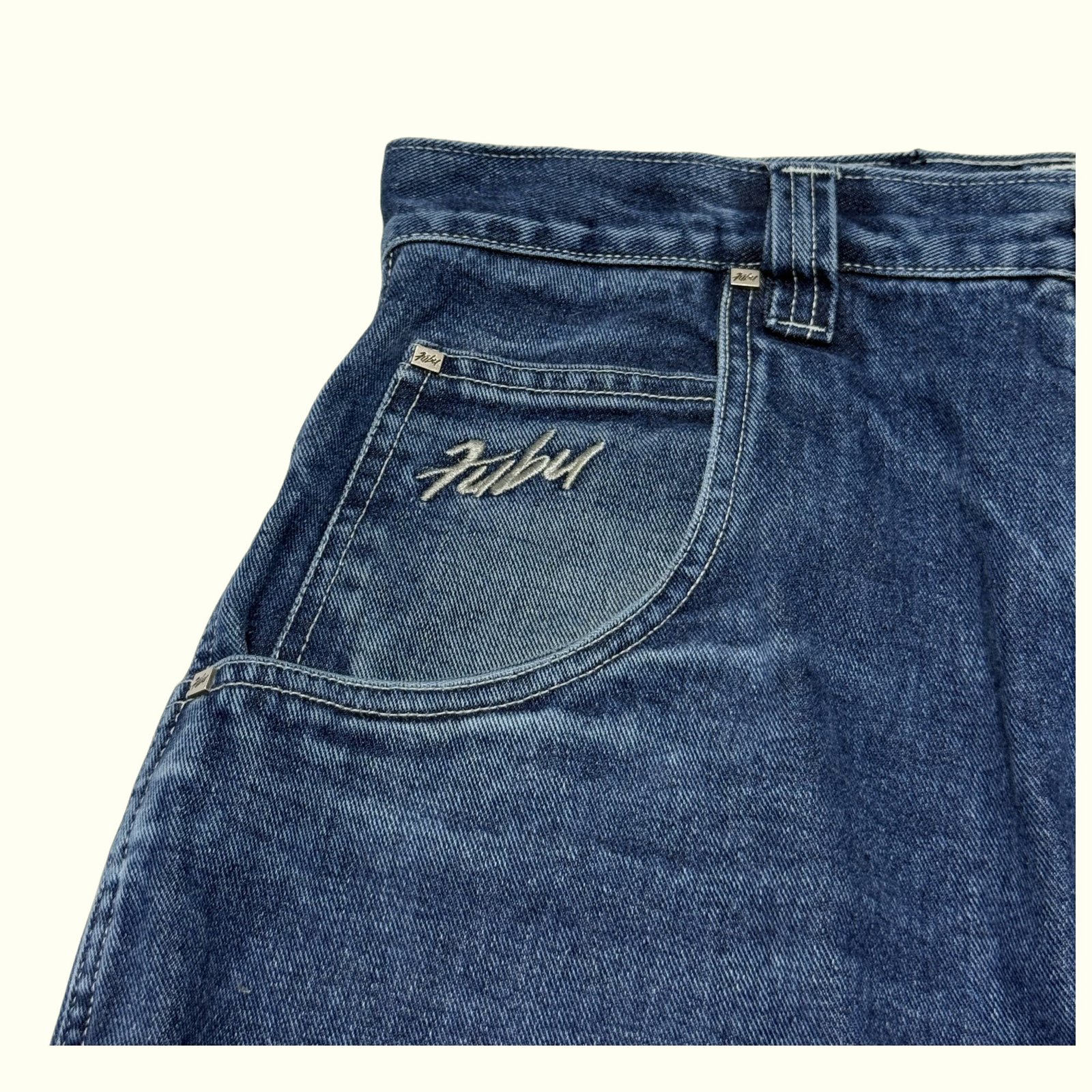 Fubu Jean Baggy Homme 1990s Streetwear – W34