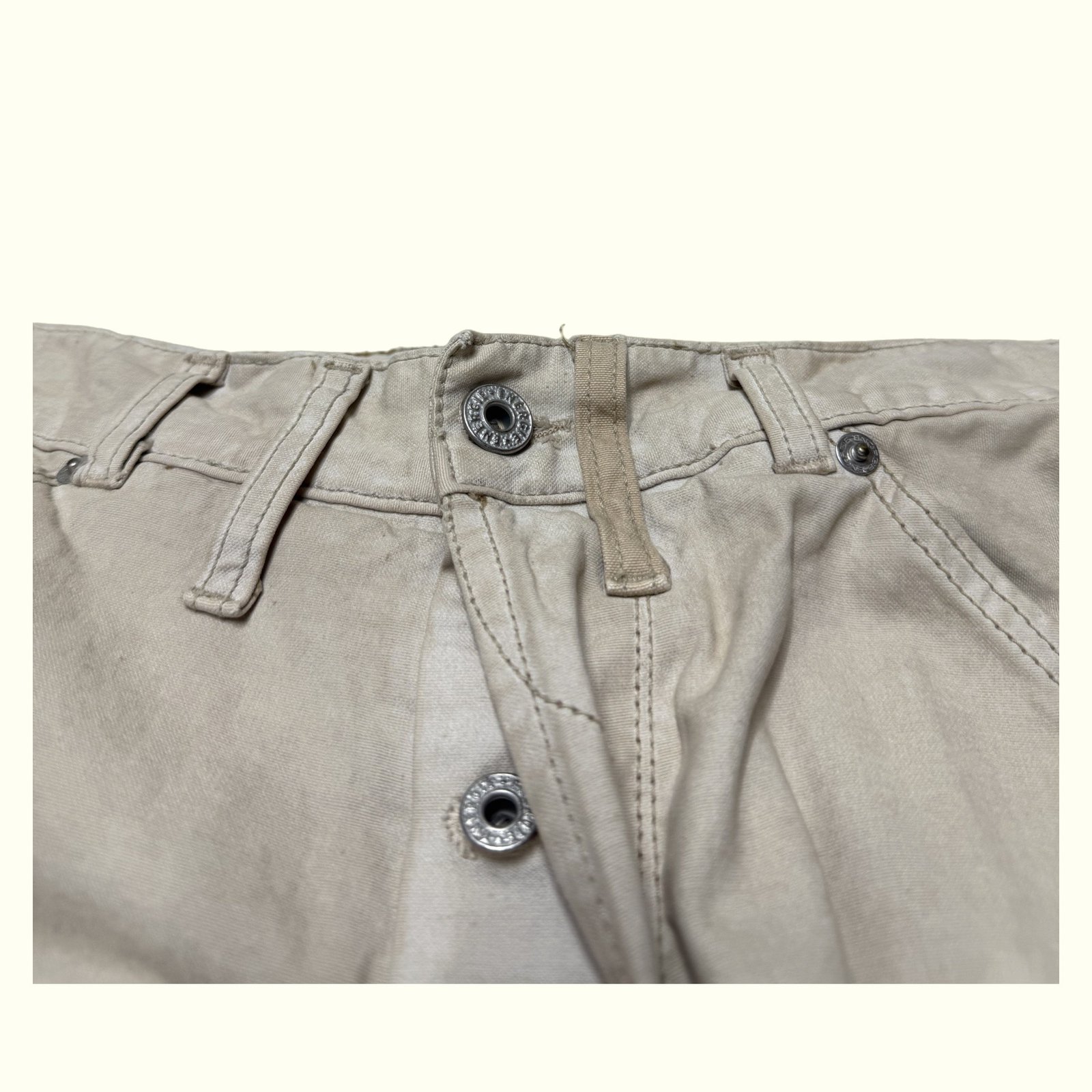 Energie Pantalon Évasé Homme 2000s Y2K – W32