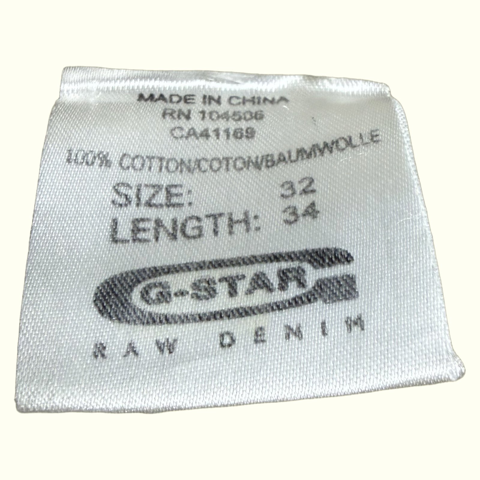 G-Star Hose Regular Herren 2000s Y2K – W32