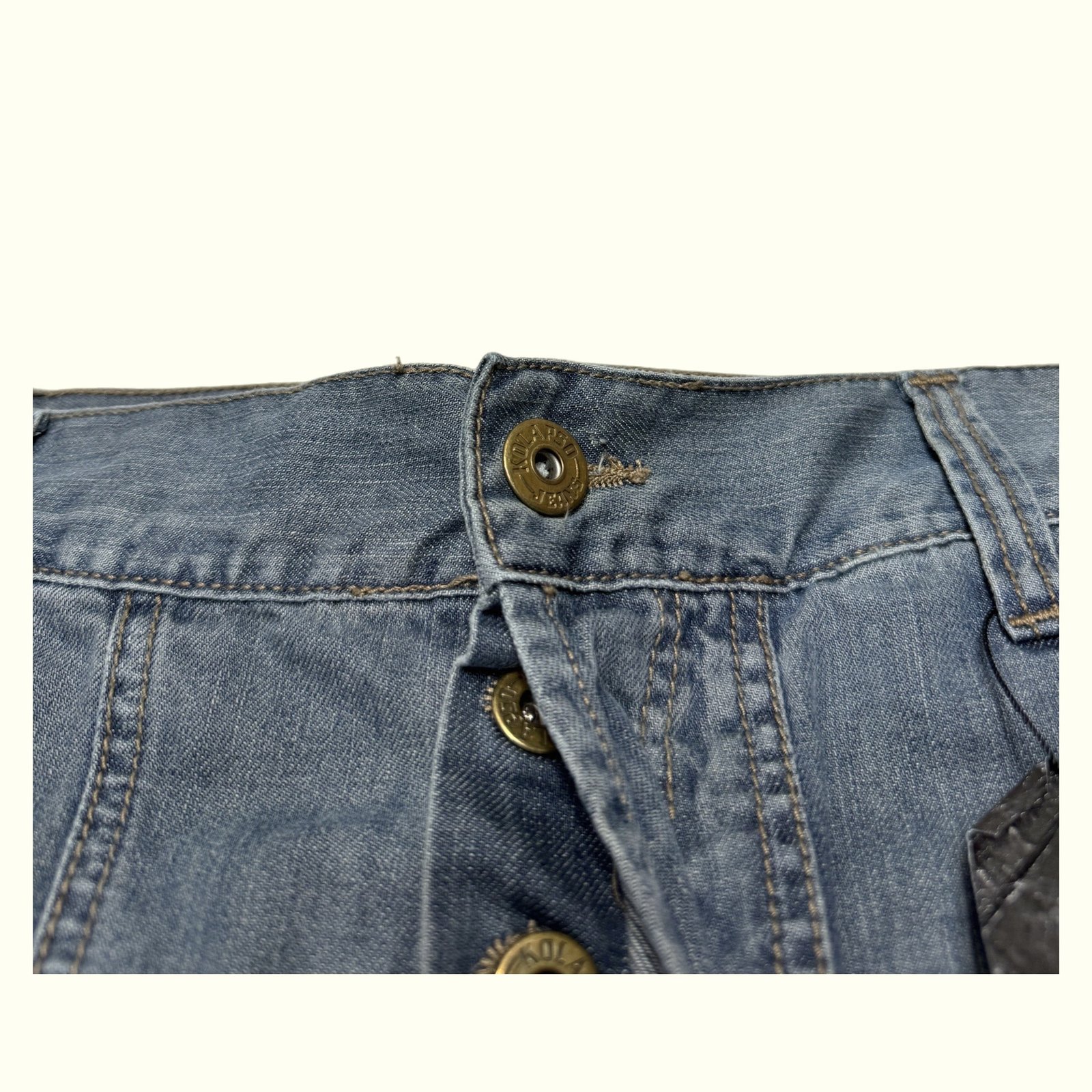 Kolapso Jean Baggy Homme 2000s Y2K – W32
