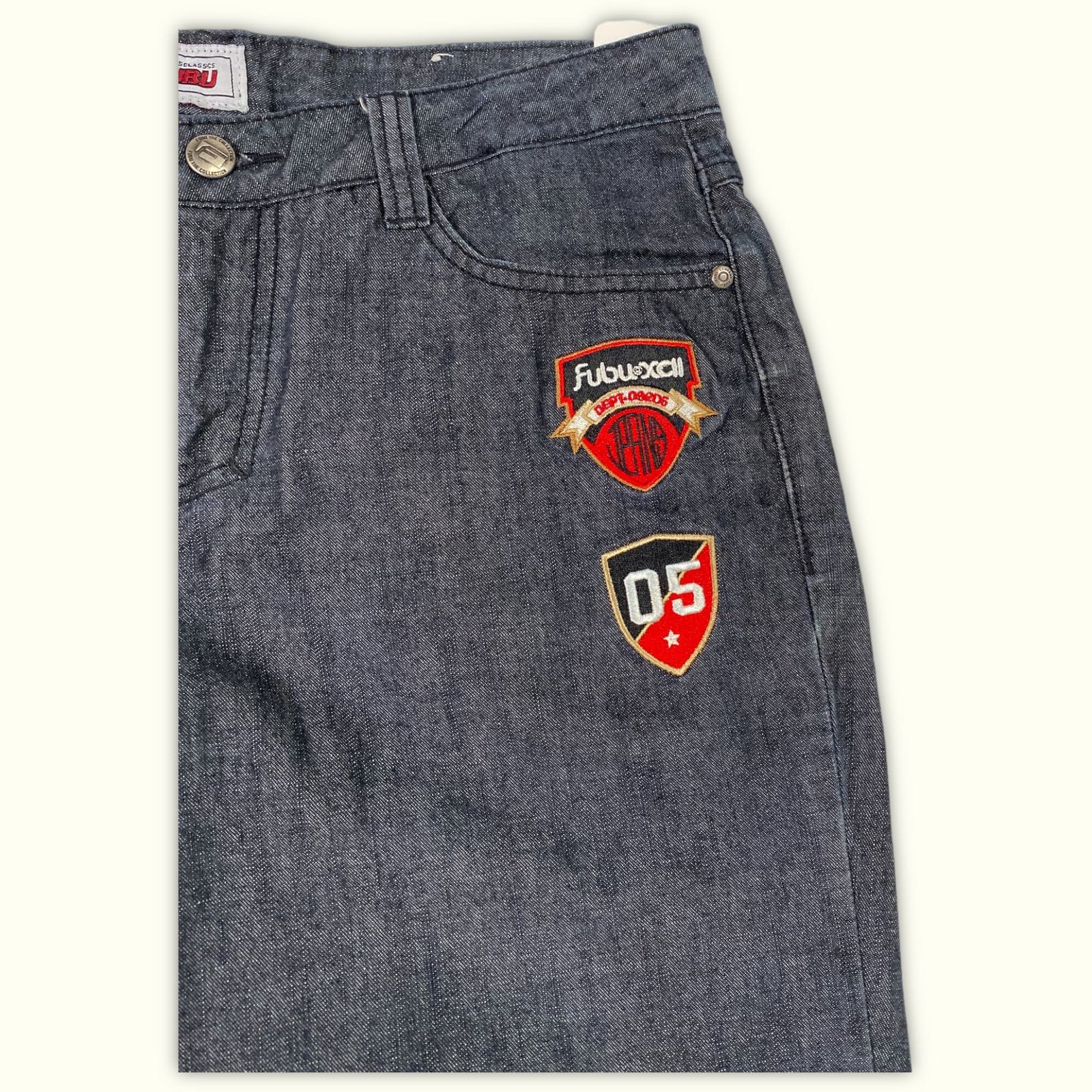 Fubu Jean Baggy Femme 2000s Y2K – W30