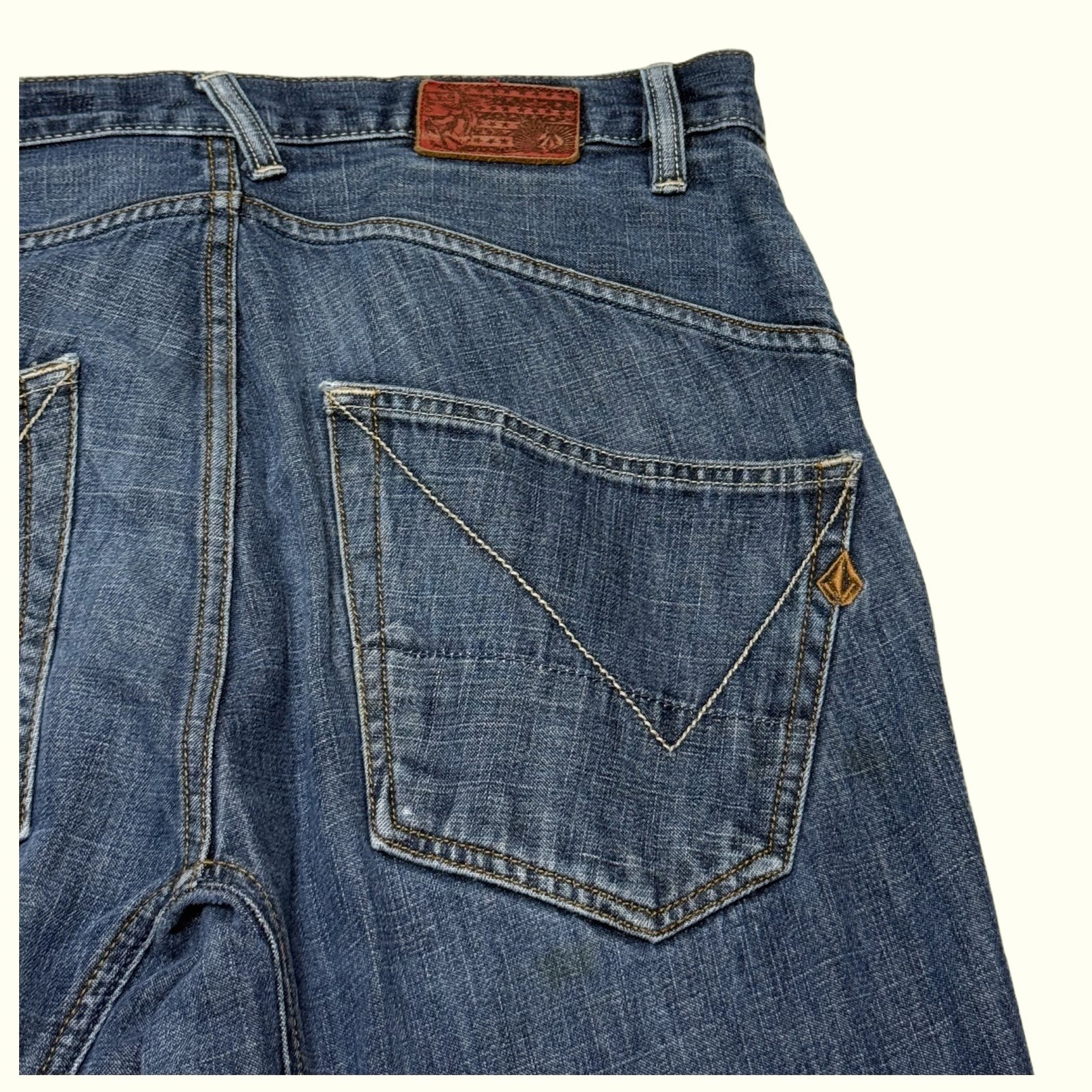Volcom Jean Relaxed Homme 2000s Skater – W31