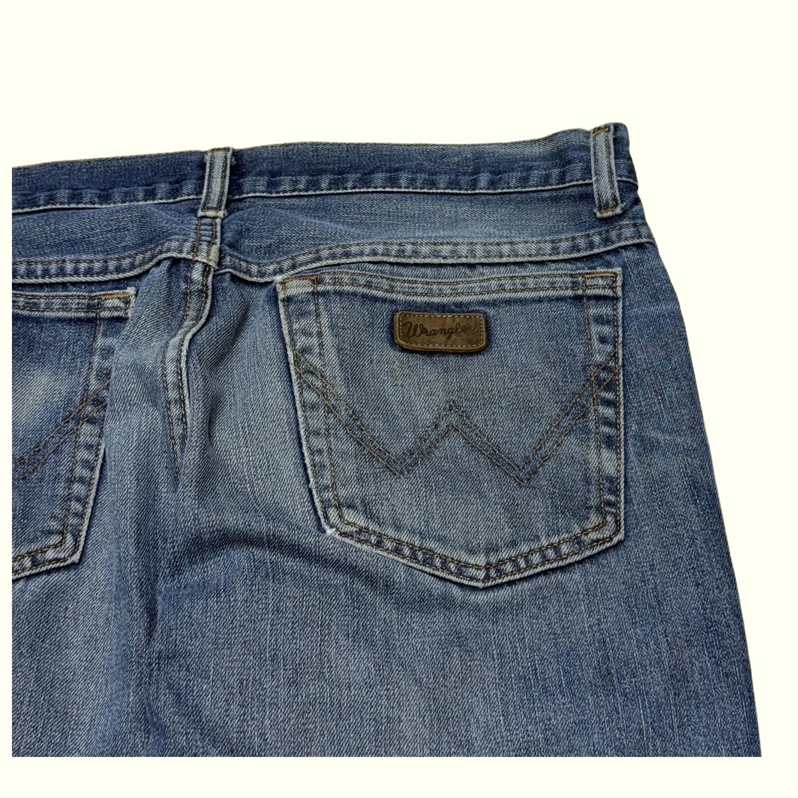 Wrangler Jean Regular Homme 2000s Western – W34