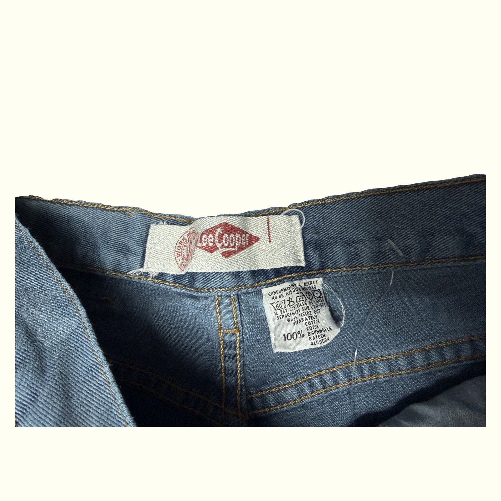 Lee Cooper Jean Regular Homme 1990s Vintage – W28