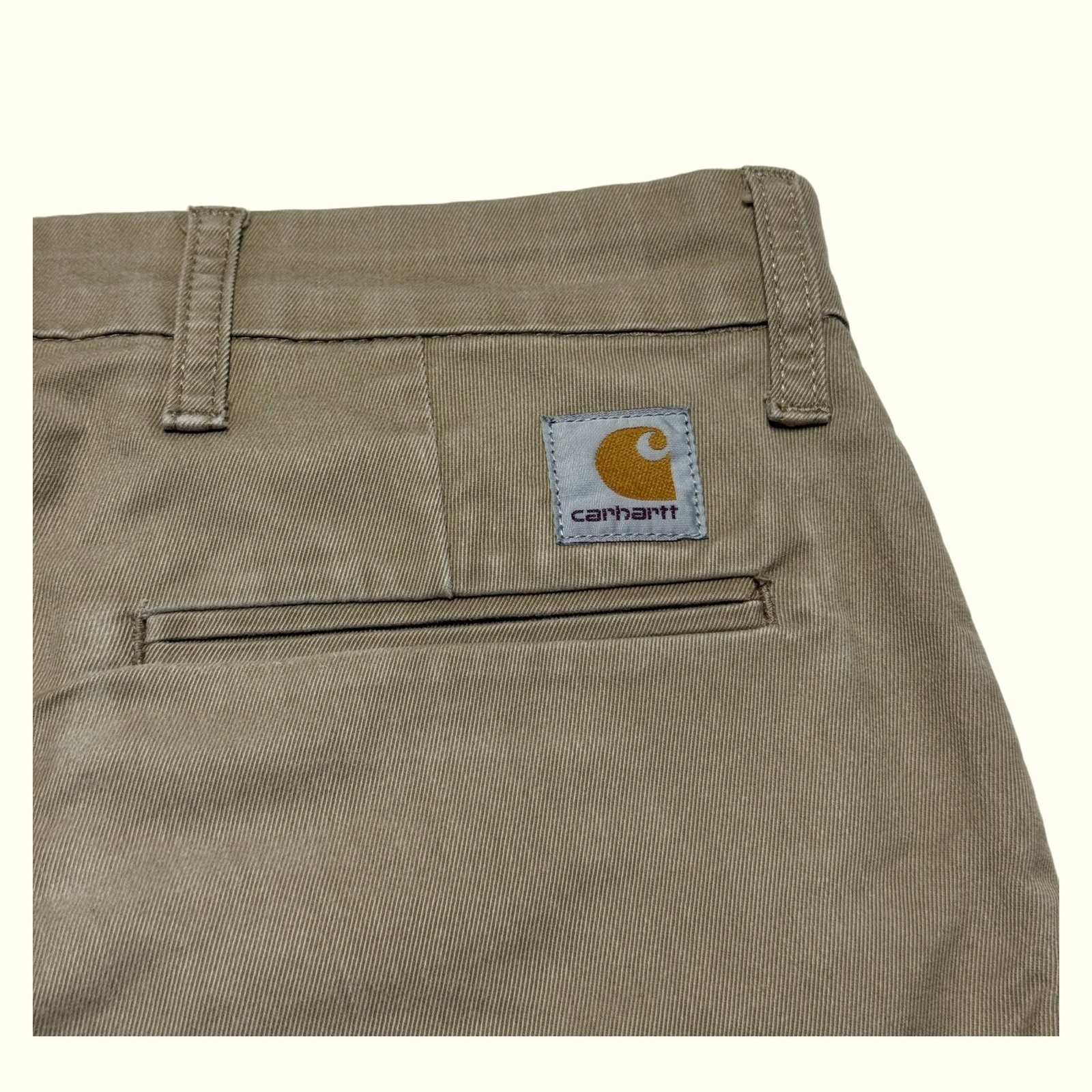 Carhartt calças chino Slim Homem Roupa de trabalho – W27