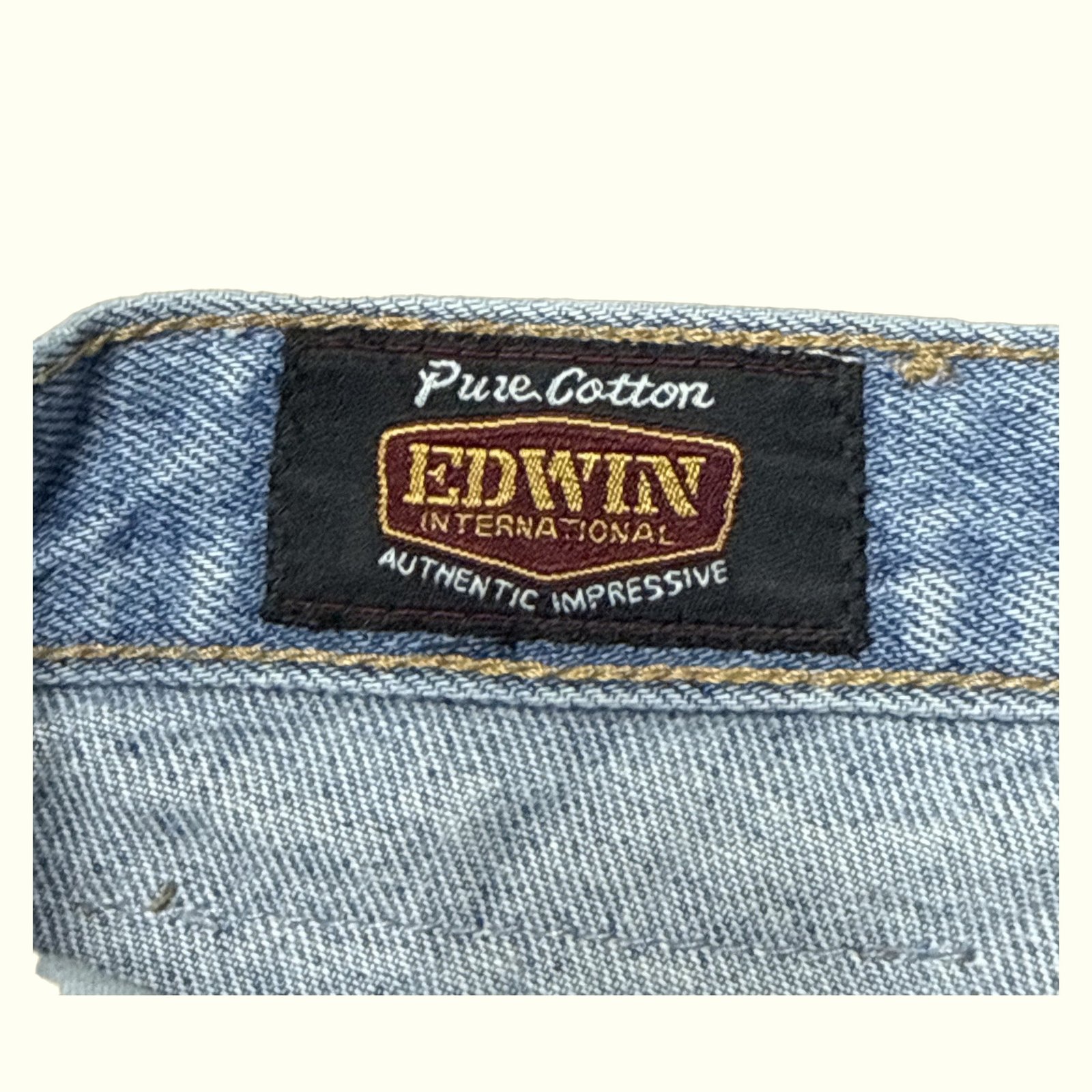 Edwin Jean Regular Femme 1990s Vintage – W28
