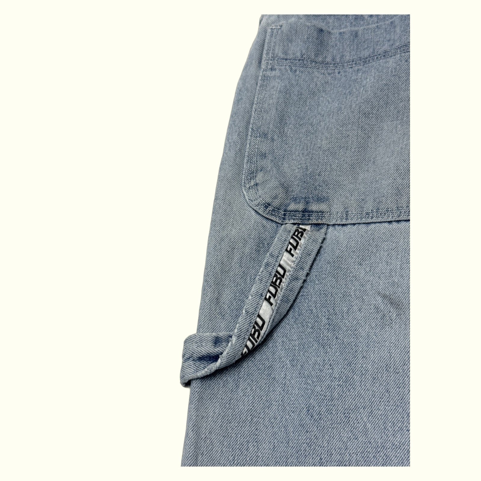 Fubu Jean Baggy Homme 1990s Y2K – W28