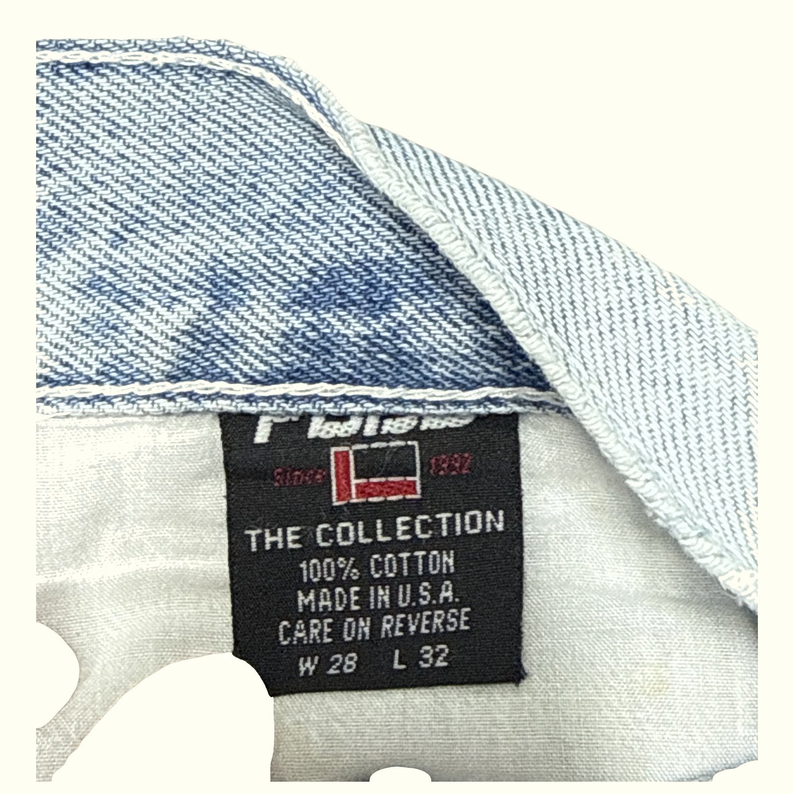 Fubu Jean Baggy Homme 1990s Y2K – W28