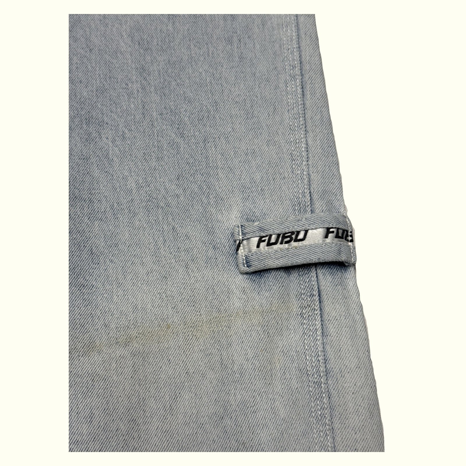 Fubu Jean Baggy Homme 1990s Y2K – W28