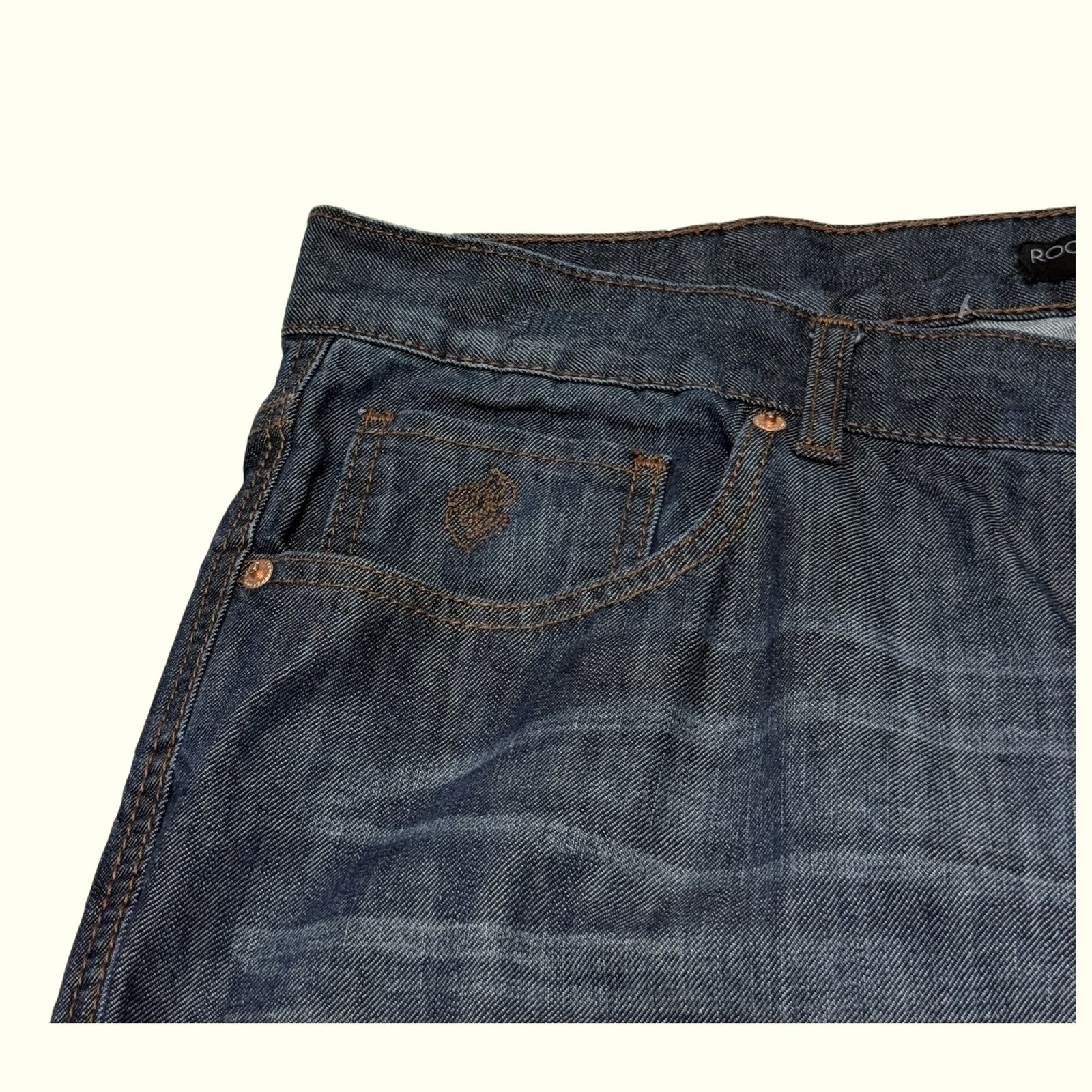 Rocawear Jean Relaxed Homme 2000s Streetwear – W42