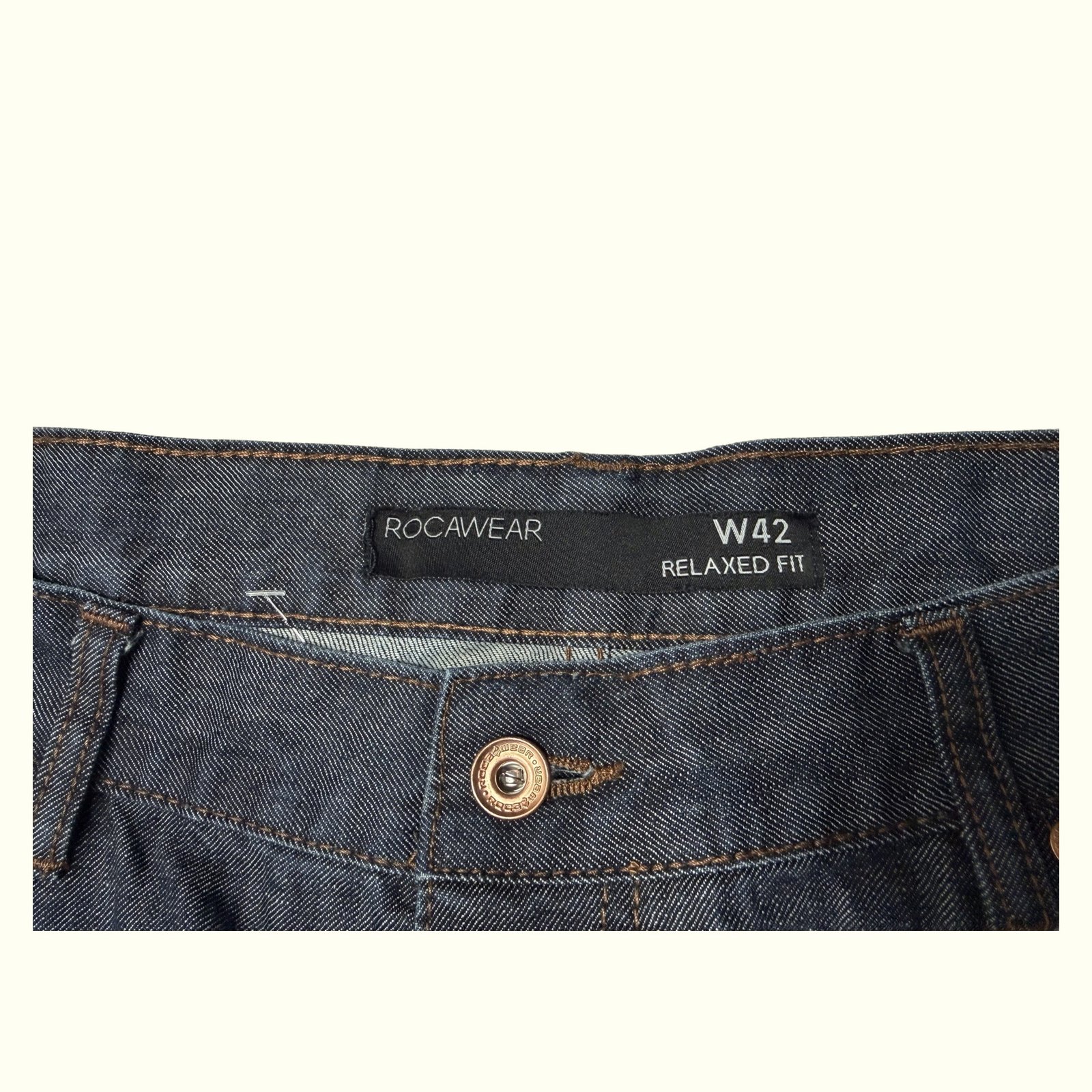 Rocawear Jean Relaxed Homme 2000s Streetwear – W42