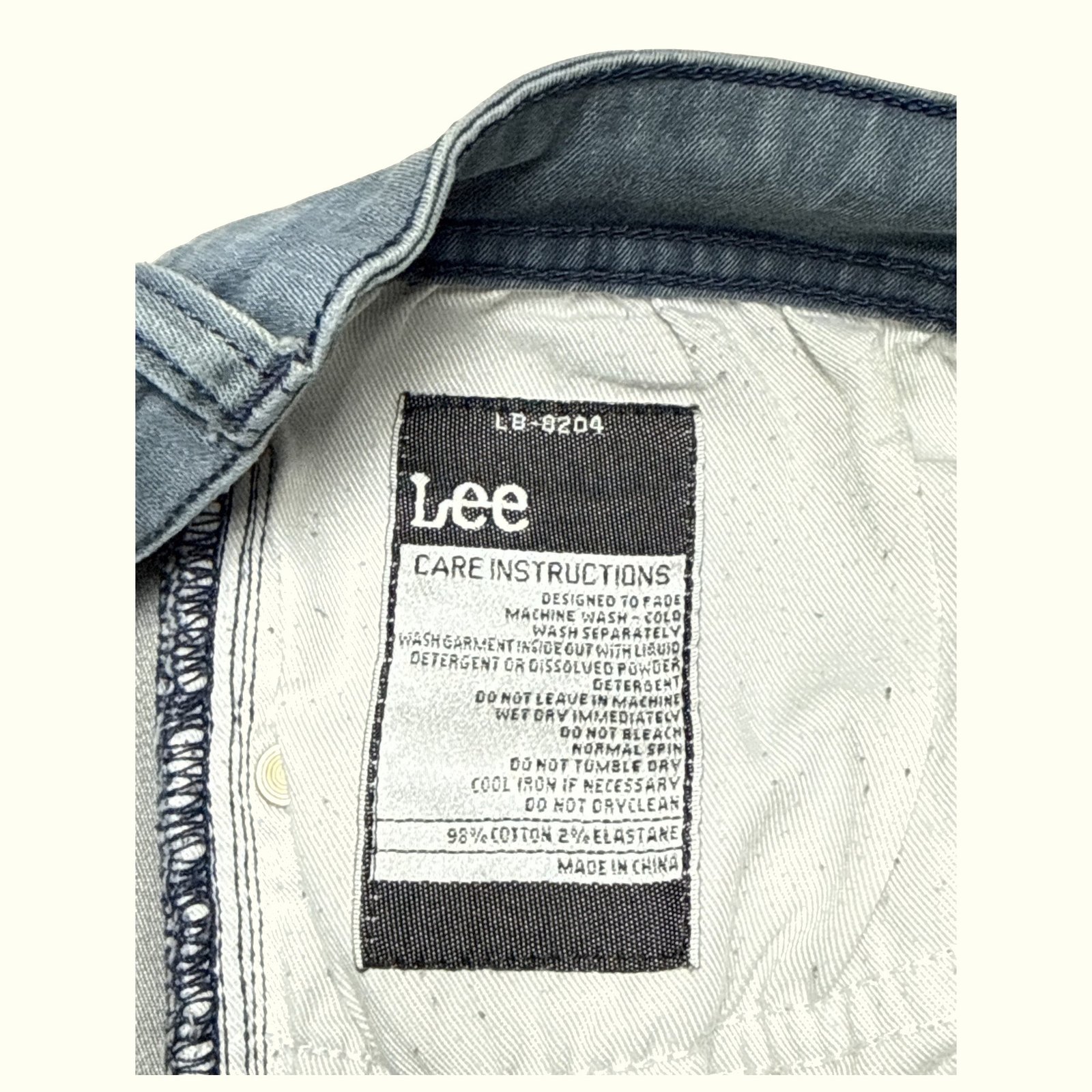 Lee Jean Regular Homme Normcore – W32