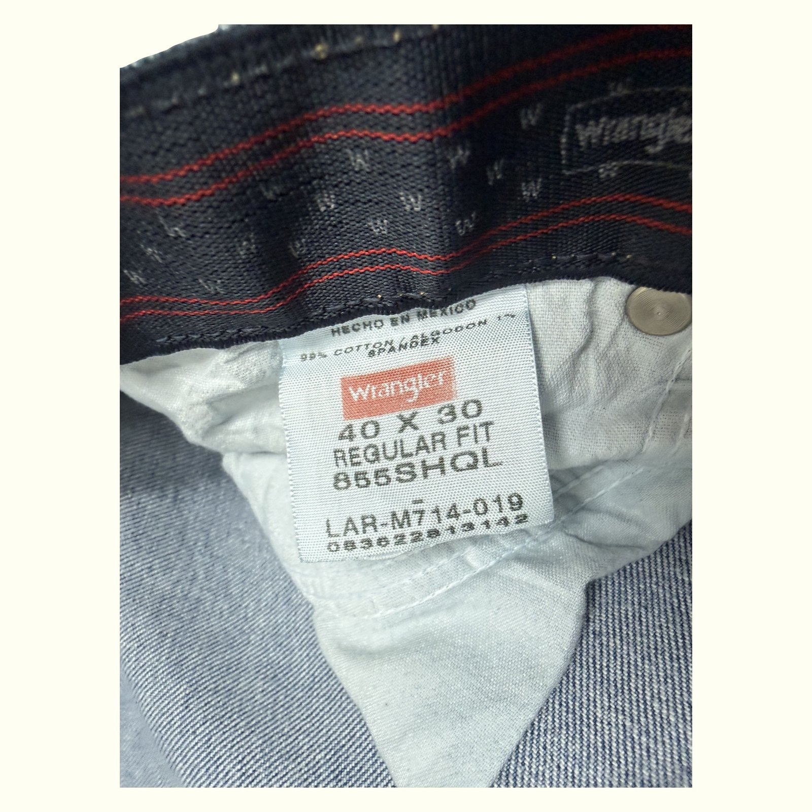 Wrangler Jean Regular Homme 2010s Workwear – W40