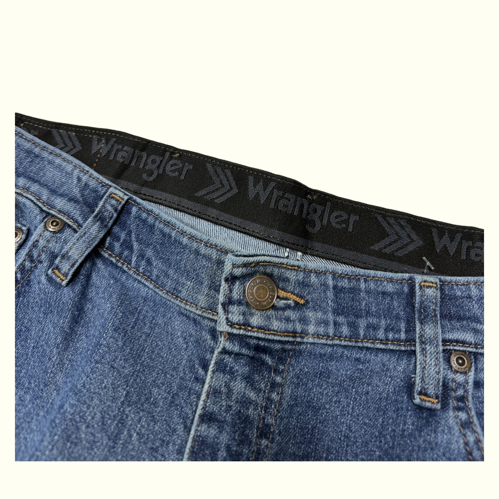 Wrangler Jean Regular Homme 2000s Workwear – W36